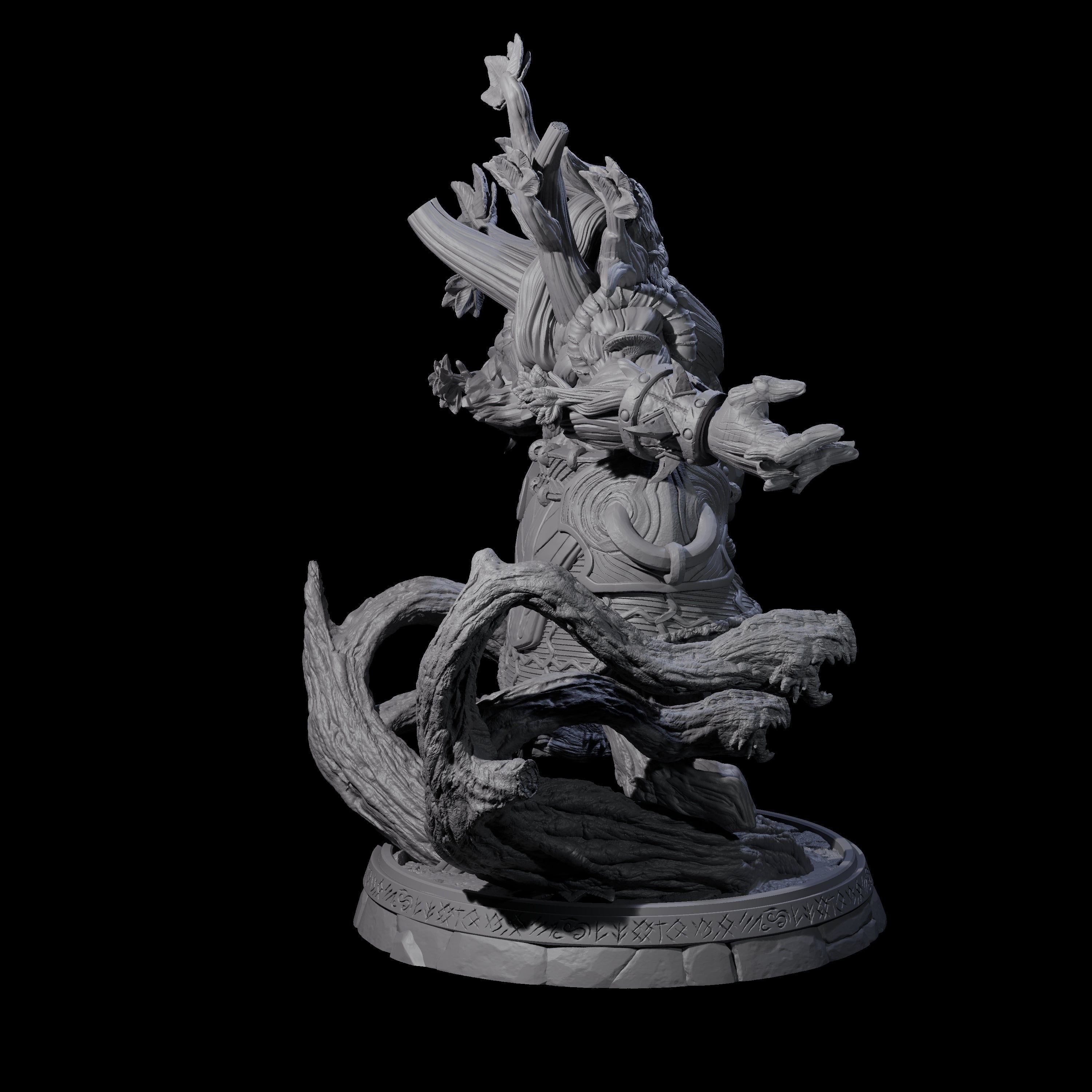 Hulking Treant Protector K Miniature for Dungeons and Dragons, Pathfinder or other TTRPGs