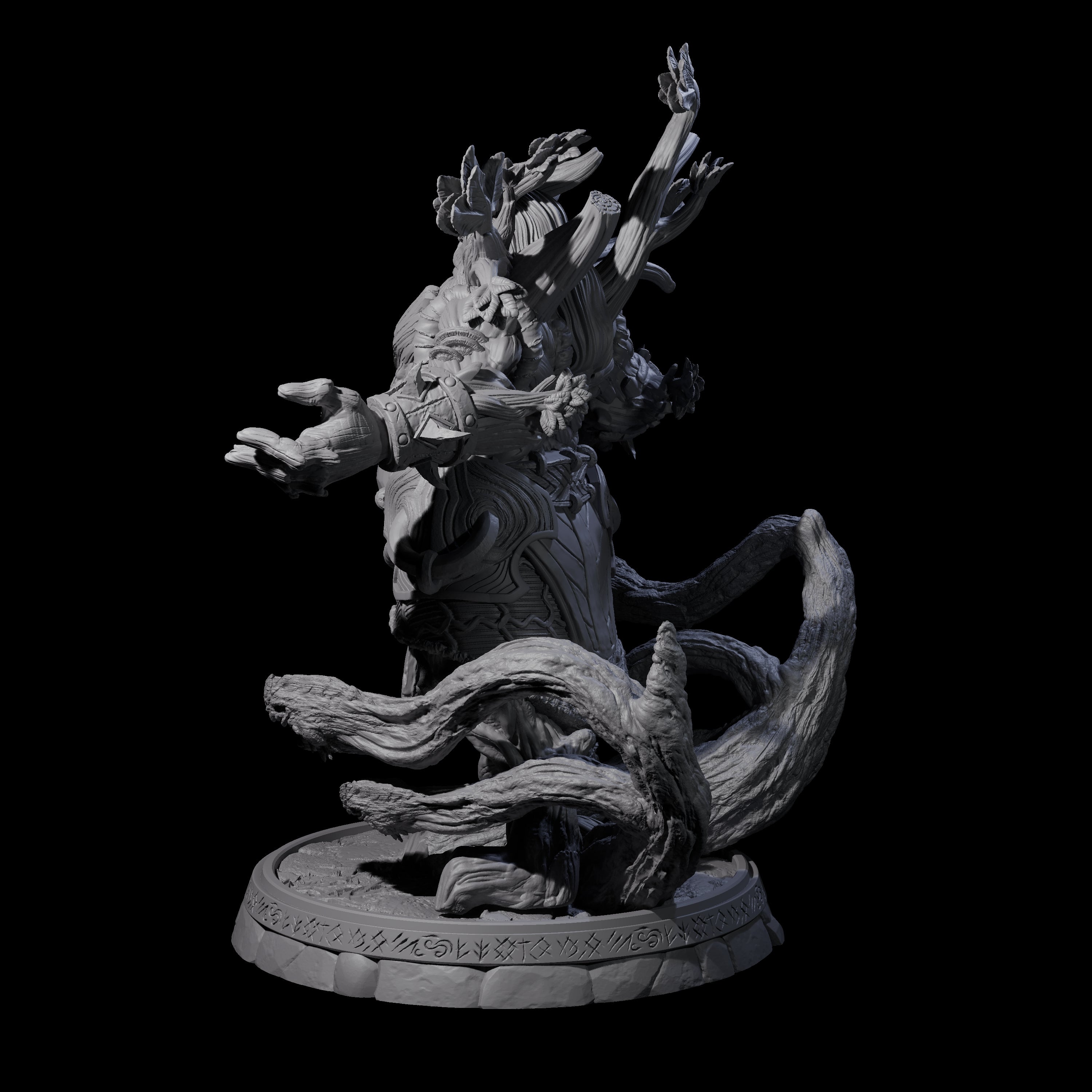 Hulking Treant Protector K Miniature for Dungeons and Dragons, Pathfinder or other TTRPGs