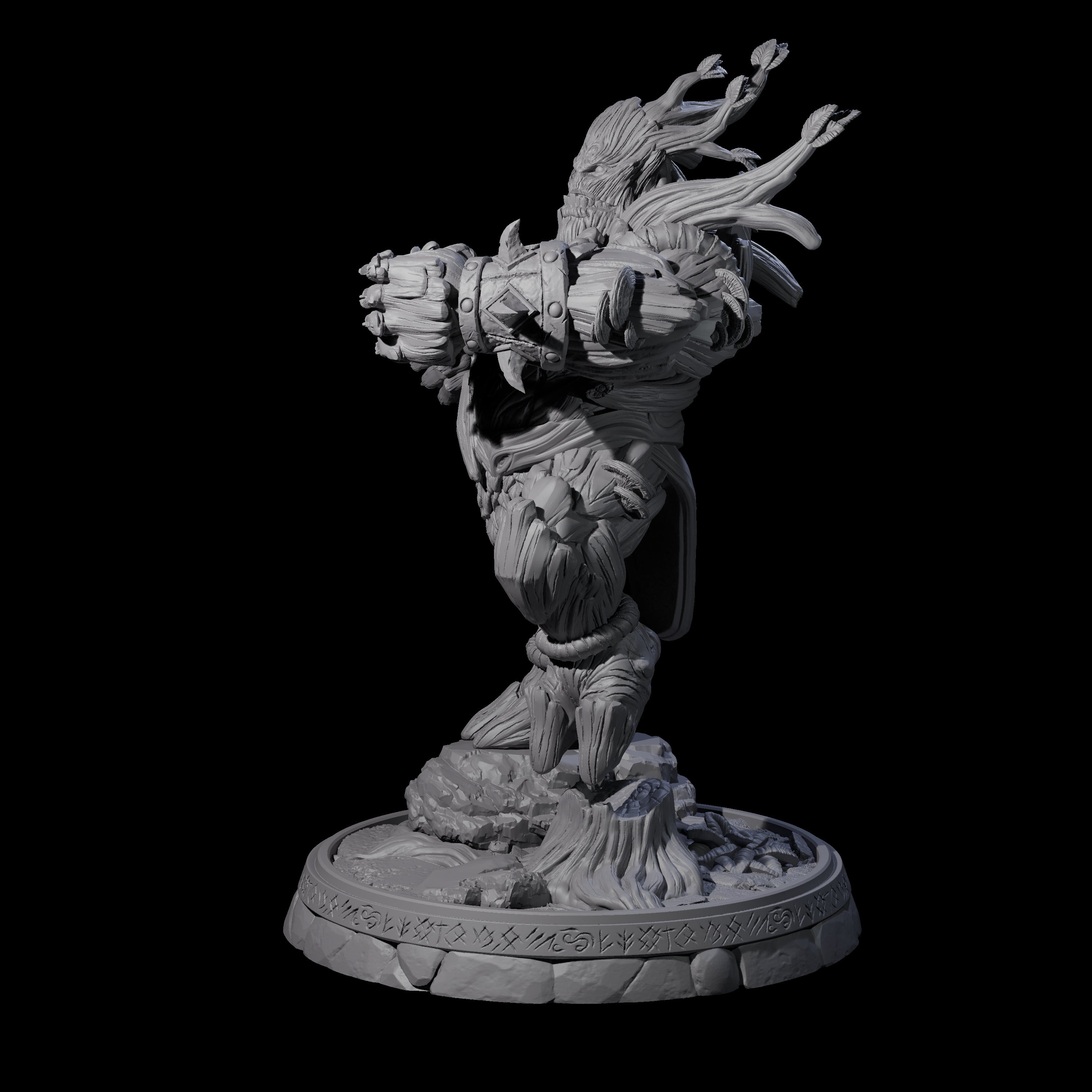 Hulking Treant Protector L Miniature for Dungeons and Dragons, Pathfinder or other TTRPGs