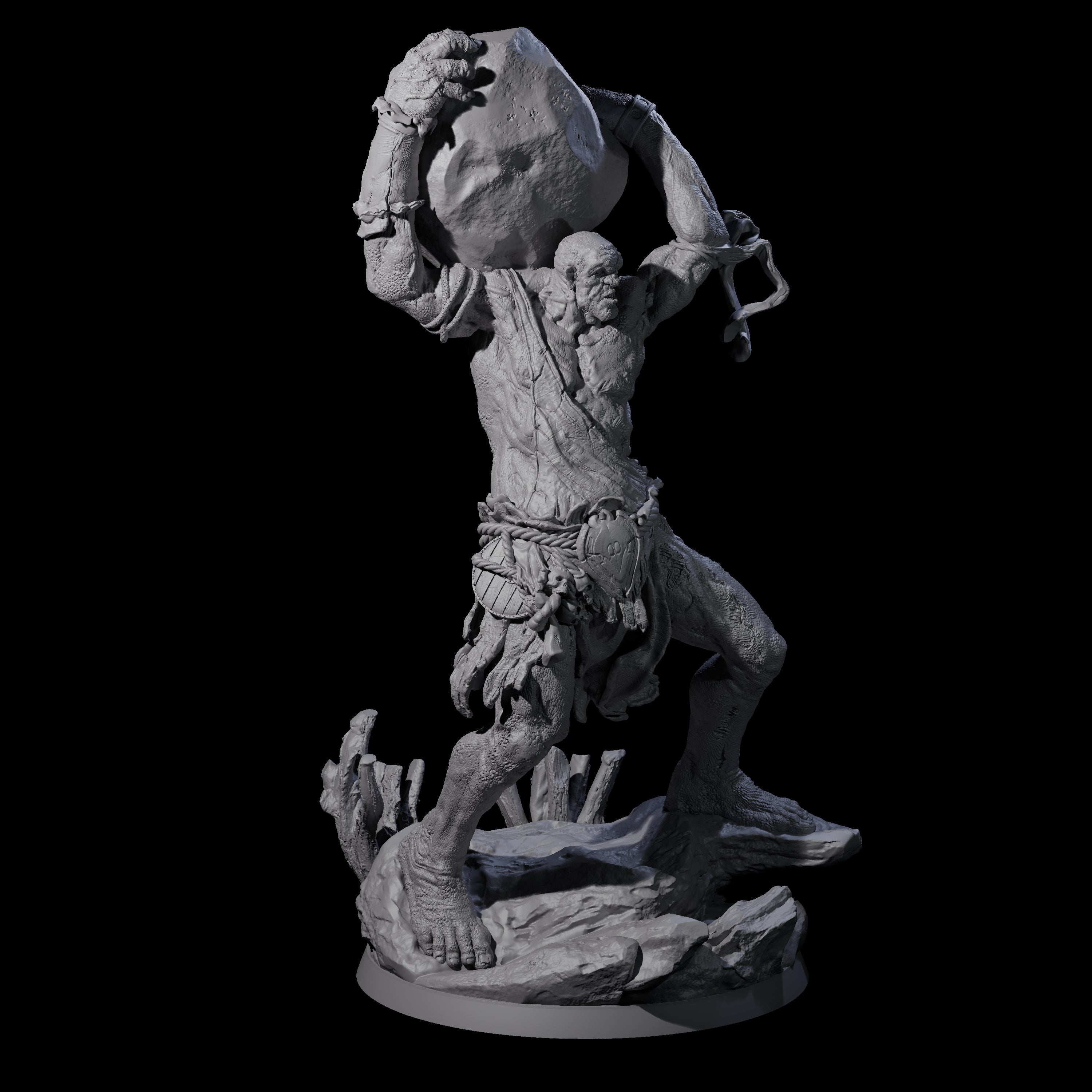 Hulking Hill Giant Hurler