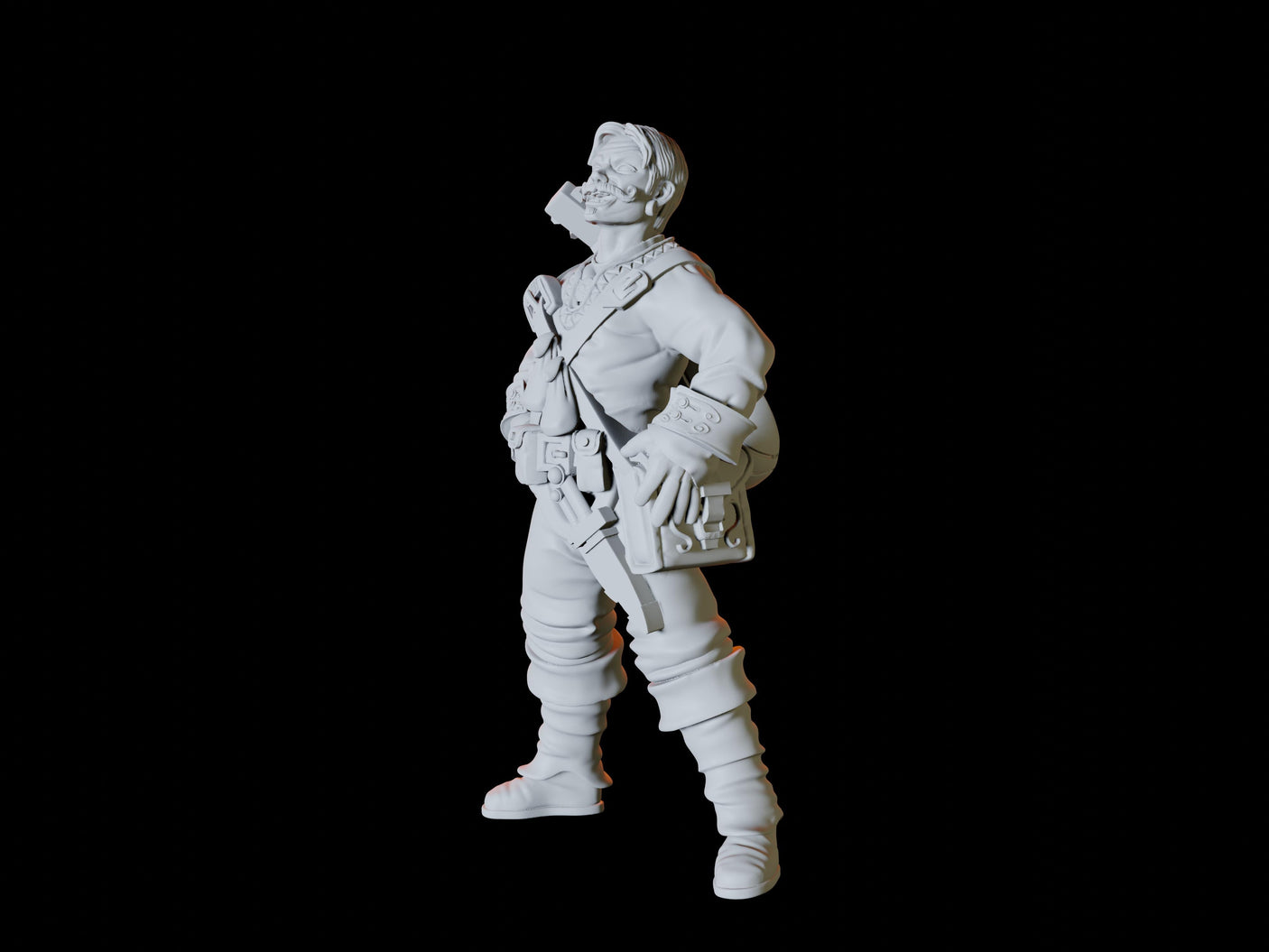 Human Bard Miniature for Dungeons and Dragons, Pathfinder or other TTRPGs