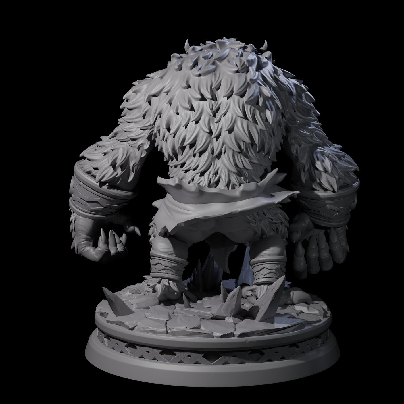 Hungry Balor-Kin Miniature for Dungeons and Dragons, Pathfinder or other TTRPGs