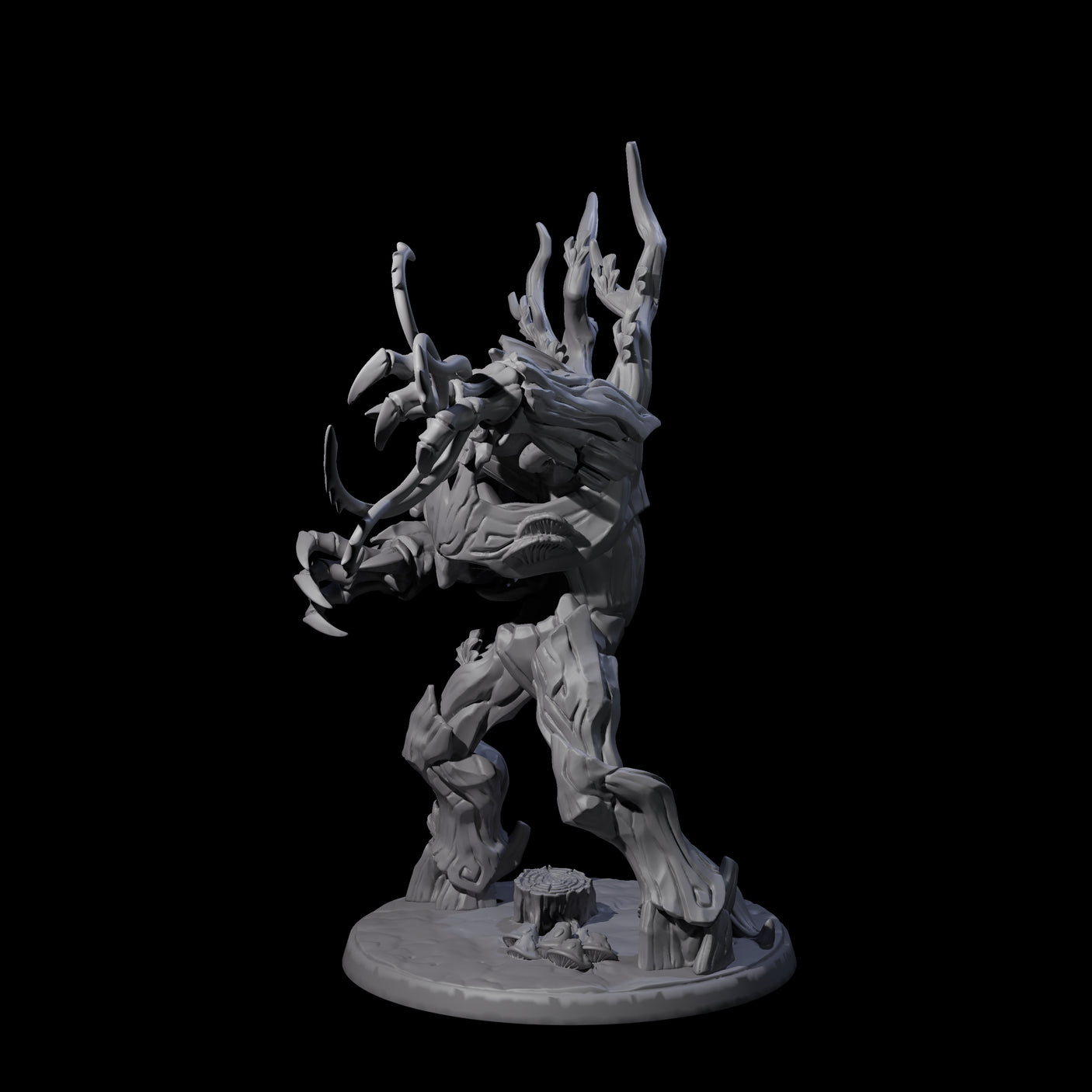 Hungry Gulthias Blight C Miniature for Dungeons and Dragons, Pathfinder or other TTRPGs