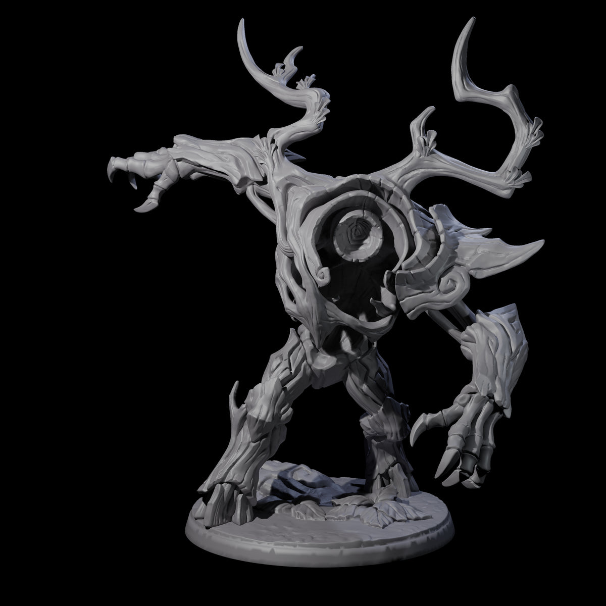 Hungry Gulthias Blight D Miniature for Dungeons and Dragons, Pathfinder or other TTRPGs
