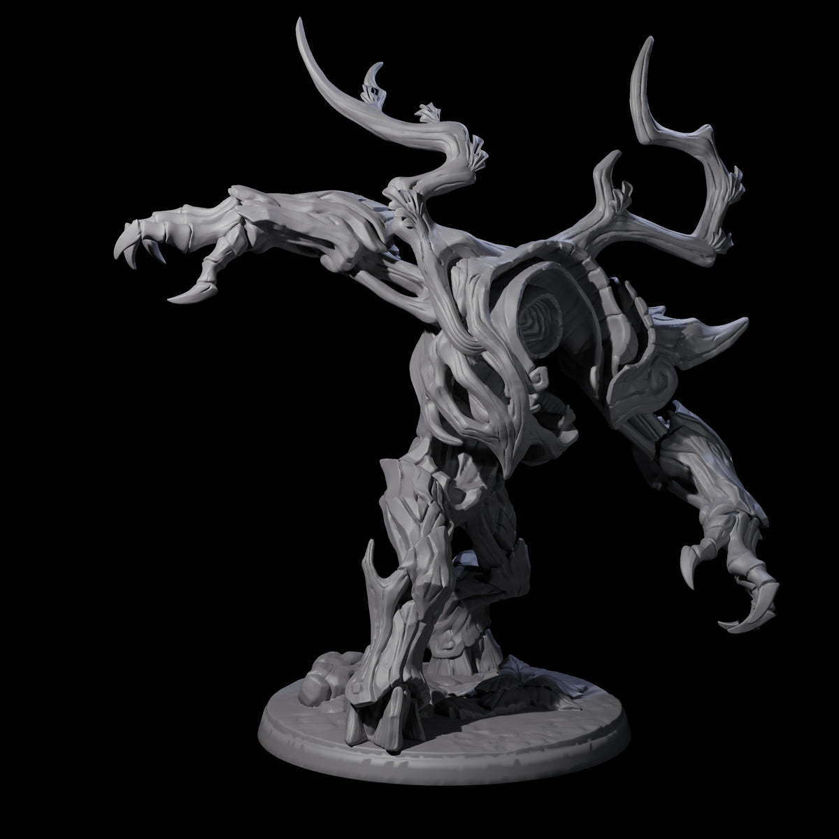 Hungry Gulthias Blight D Miniature for Dungeons and Dragons, Pathfinder or other TTRPGs