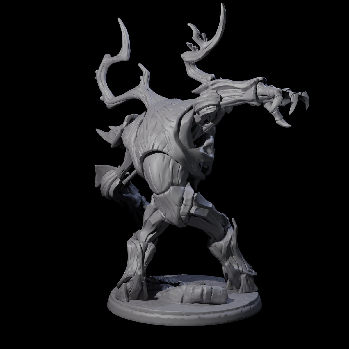 Hungry Gulthias Blight D Miniature for Dungeons and Dragons, Pathfinder or other TTRPGs