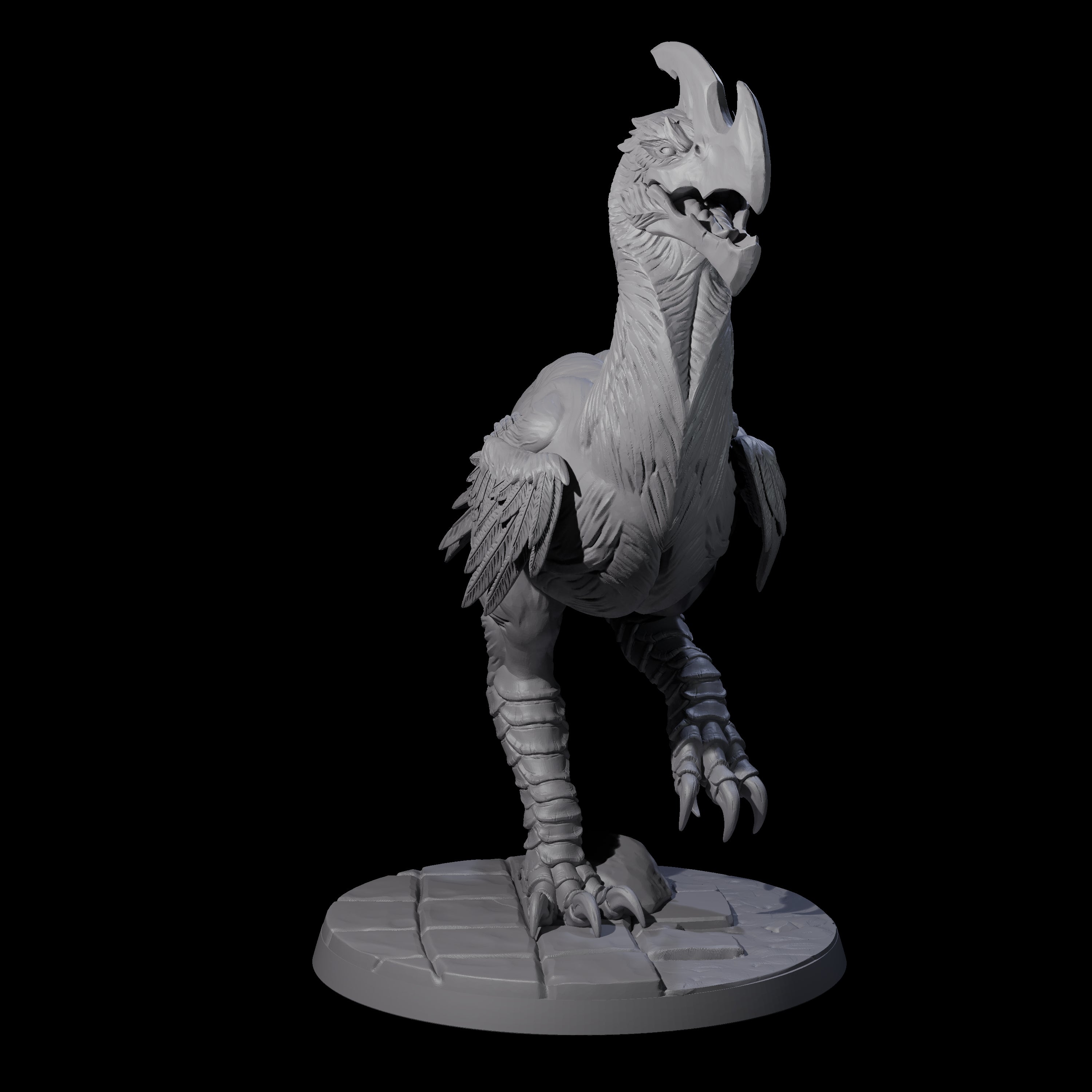 Hunting Axe Beak A Miniature for Dungeons and Dragons, Pathfinder or other TTRPGs