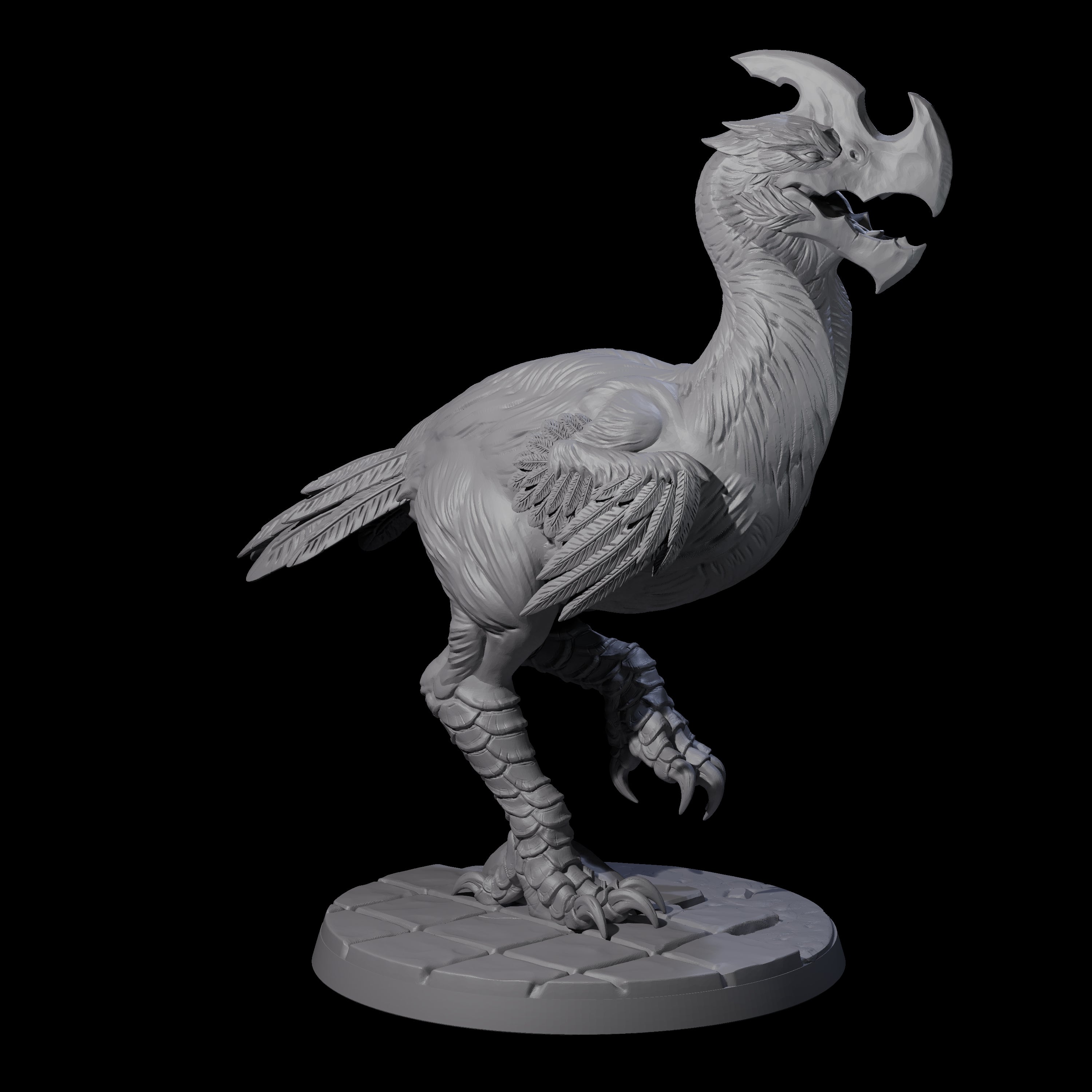 Hunting Axe Beak A Miniature for Dungeons and Dragons, Pathfinder or other TTRPGs