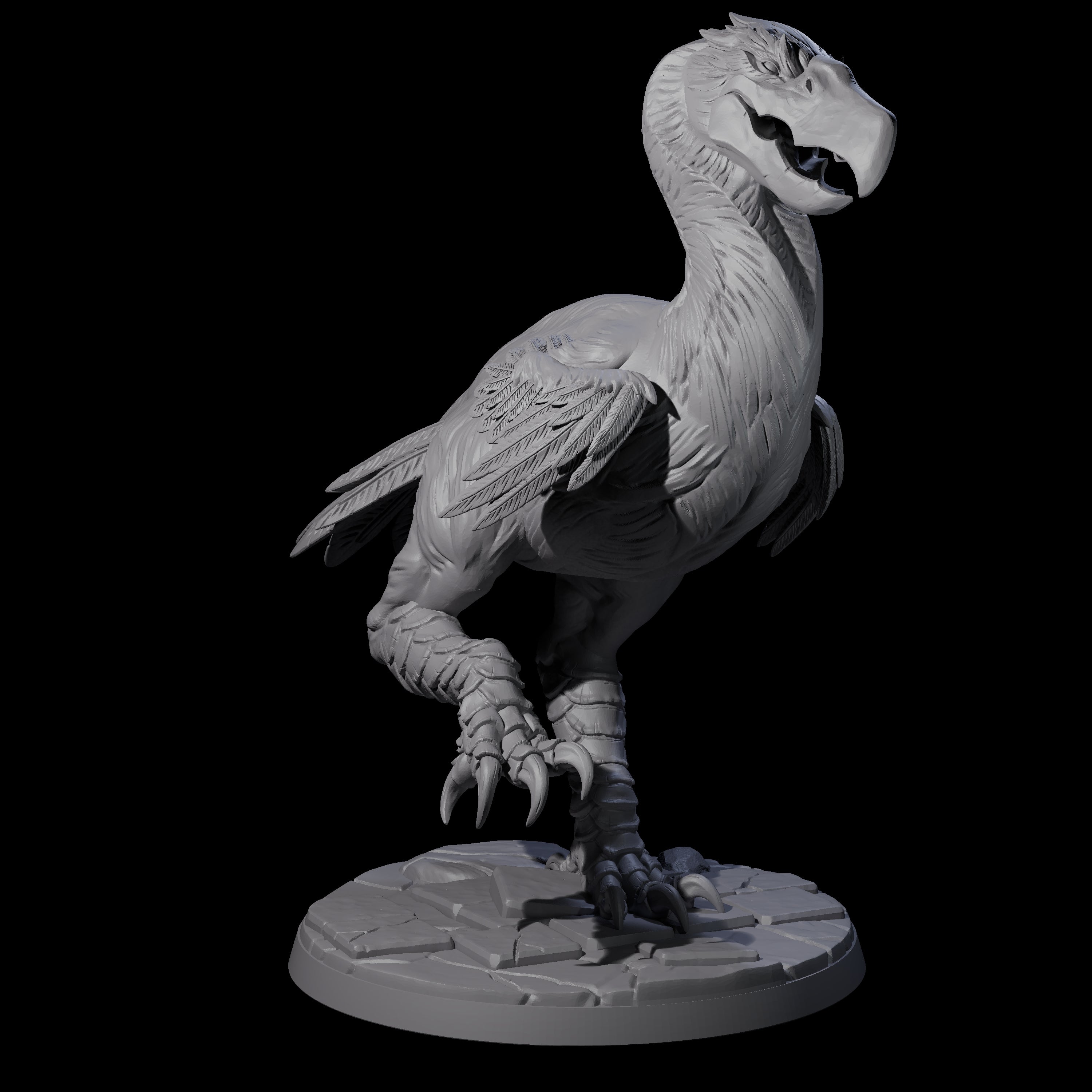 Hunting Axe Beak B Miniature for Dungeons and Dragons, Pathfinder or other TTRPGs