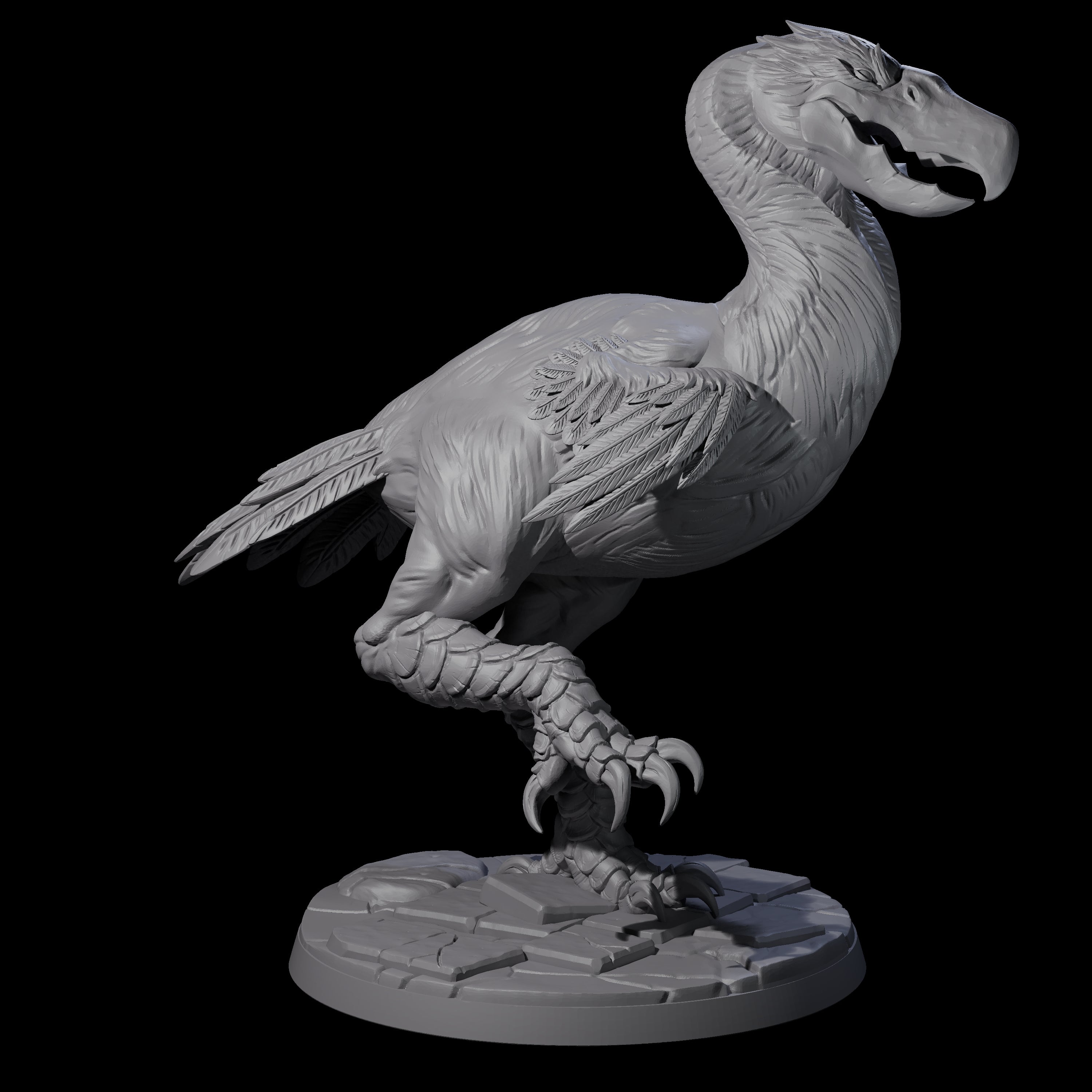 Hunting Axe Beak B Miniature for Dungeons and Dragons, Pathfinder or other TTRPGs