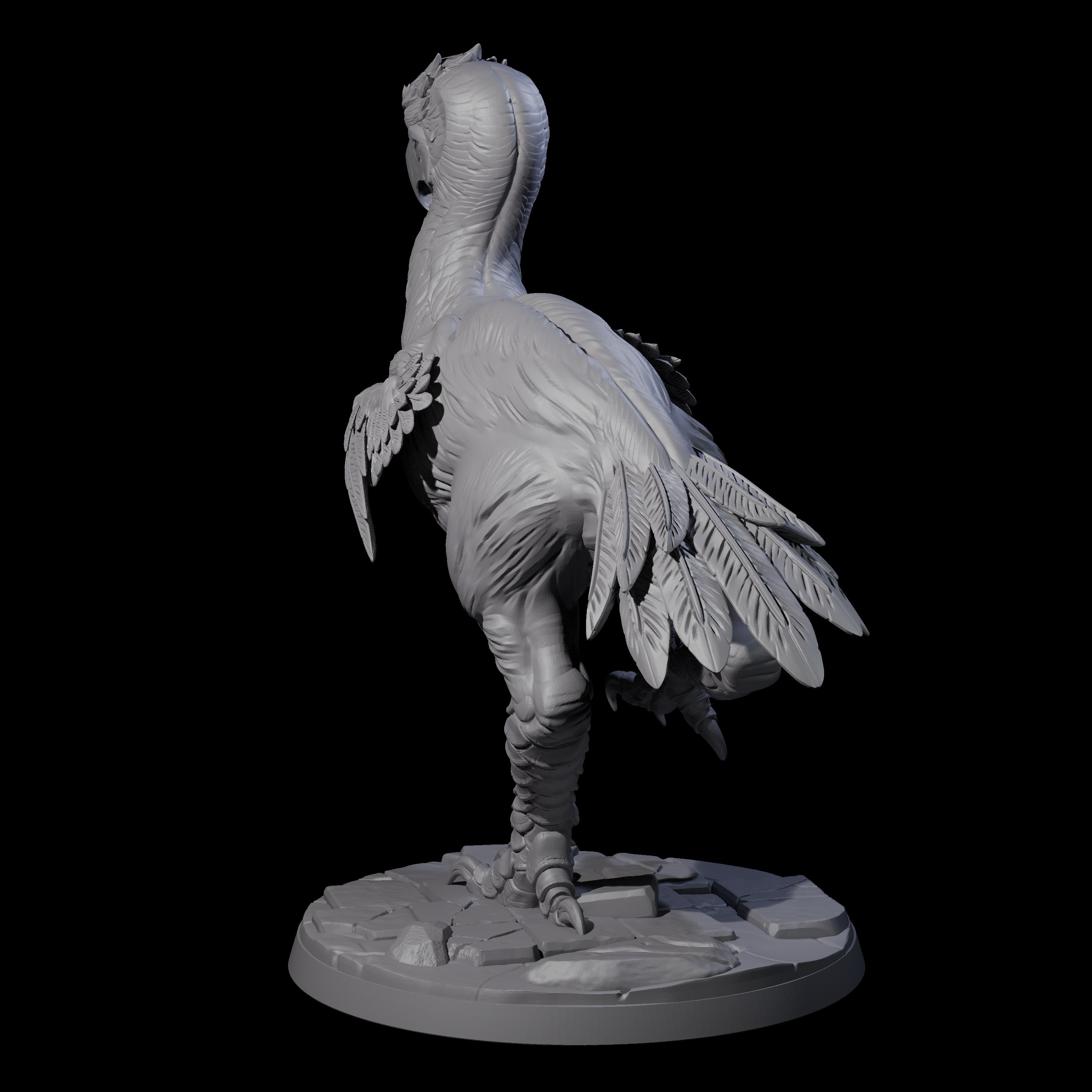 Hunting Axe Beak B Miniature for Dungeons and Dragons, Pathfinder or other TTRPGs