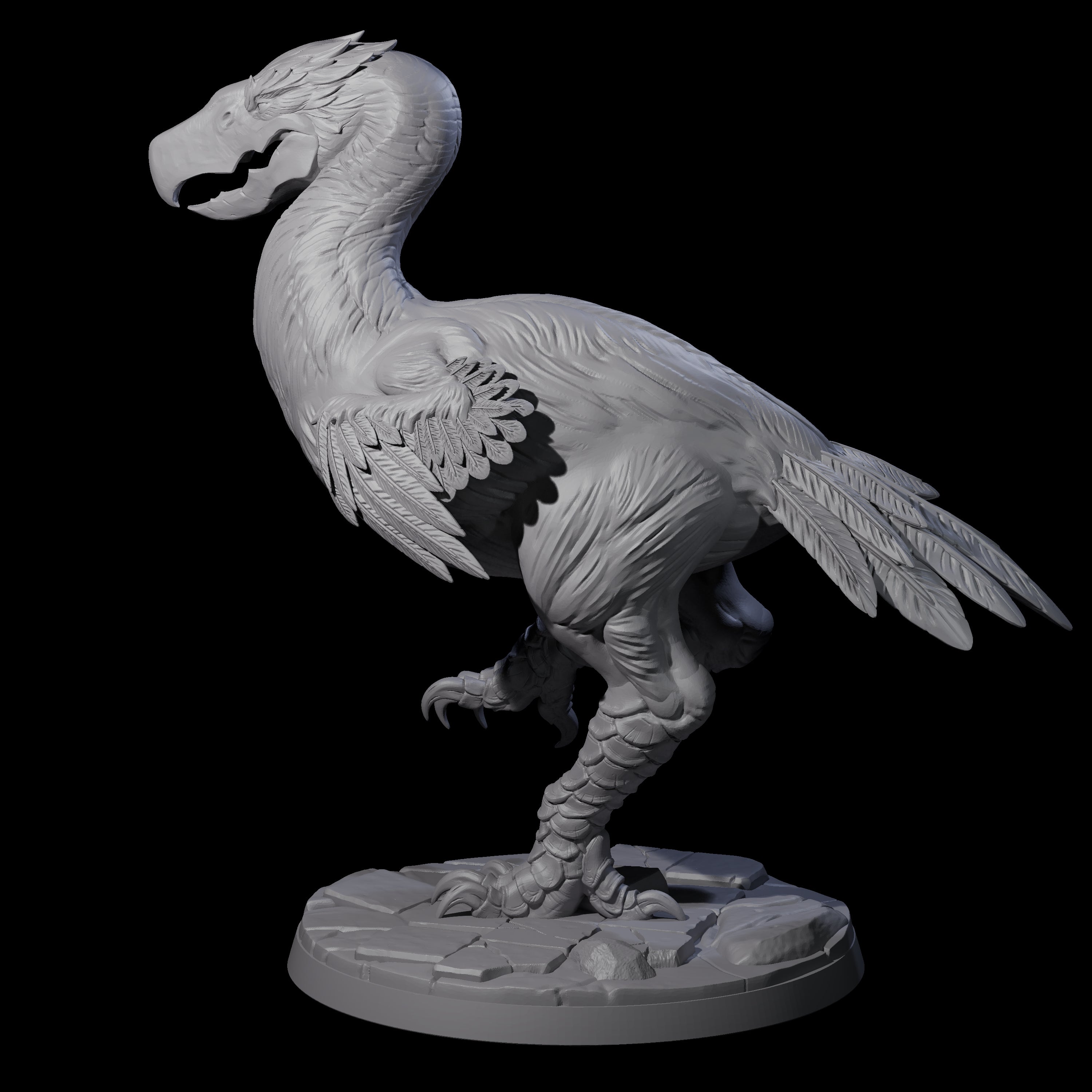 Hunting Axe Beak B Miniature for Dungeons and Dragons, Pathfinder or other TTRPGs