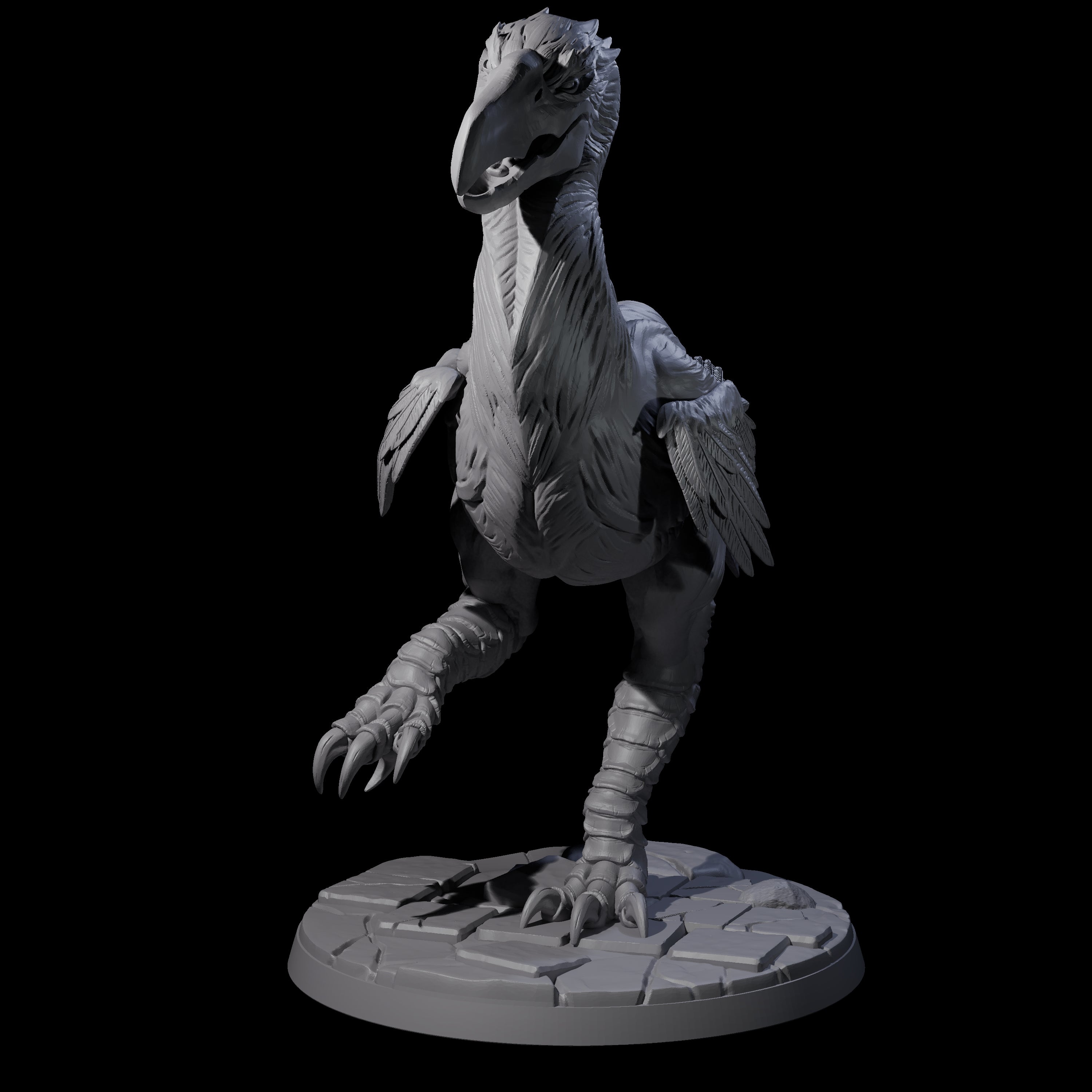 Hunting Axe Beak B Miniature for Dungeons and Dragons, Pathfinder or other TTRPGs