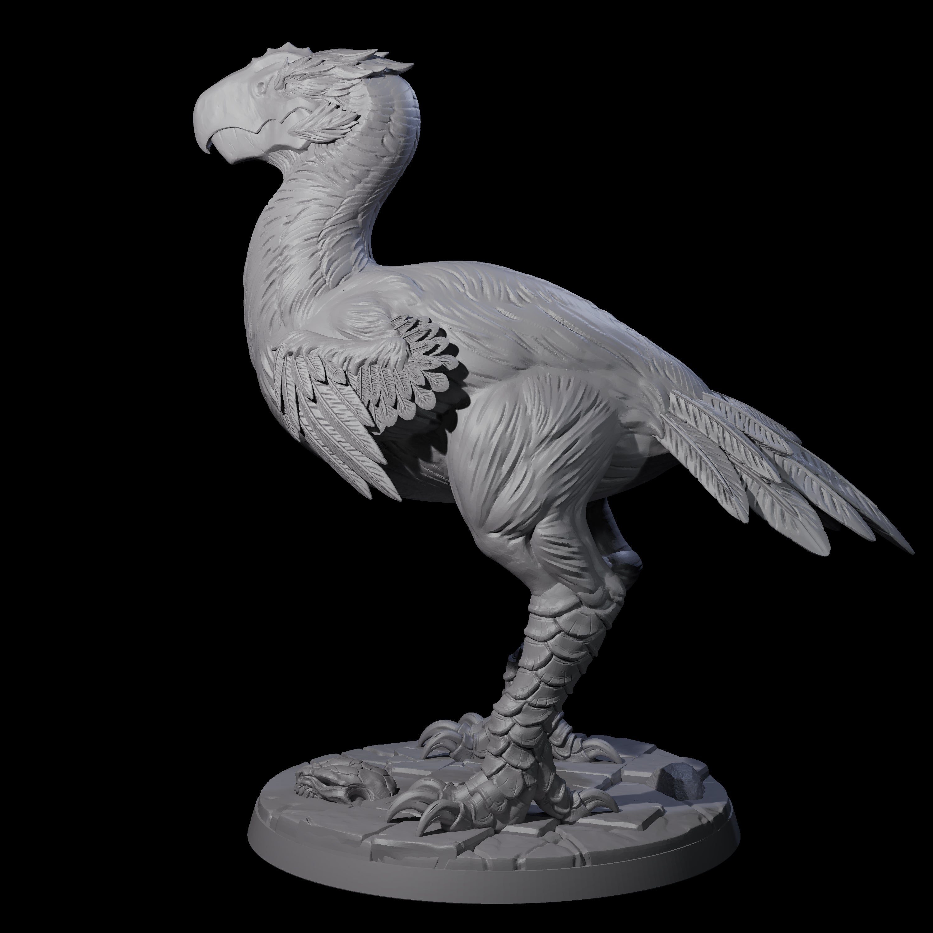 Hunting Axe Beak C Miniature for Dungeons and Dragons, Pathfinder or other TTRPGs