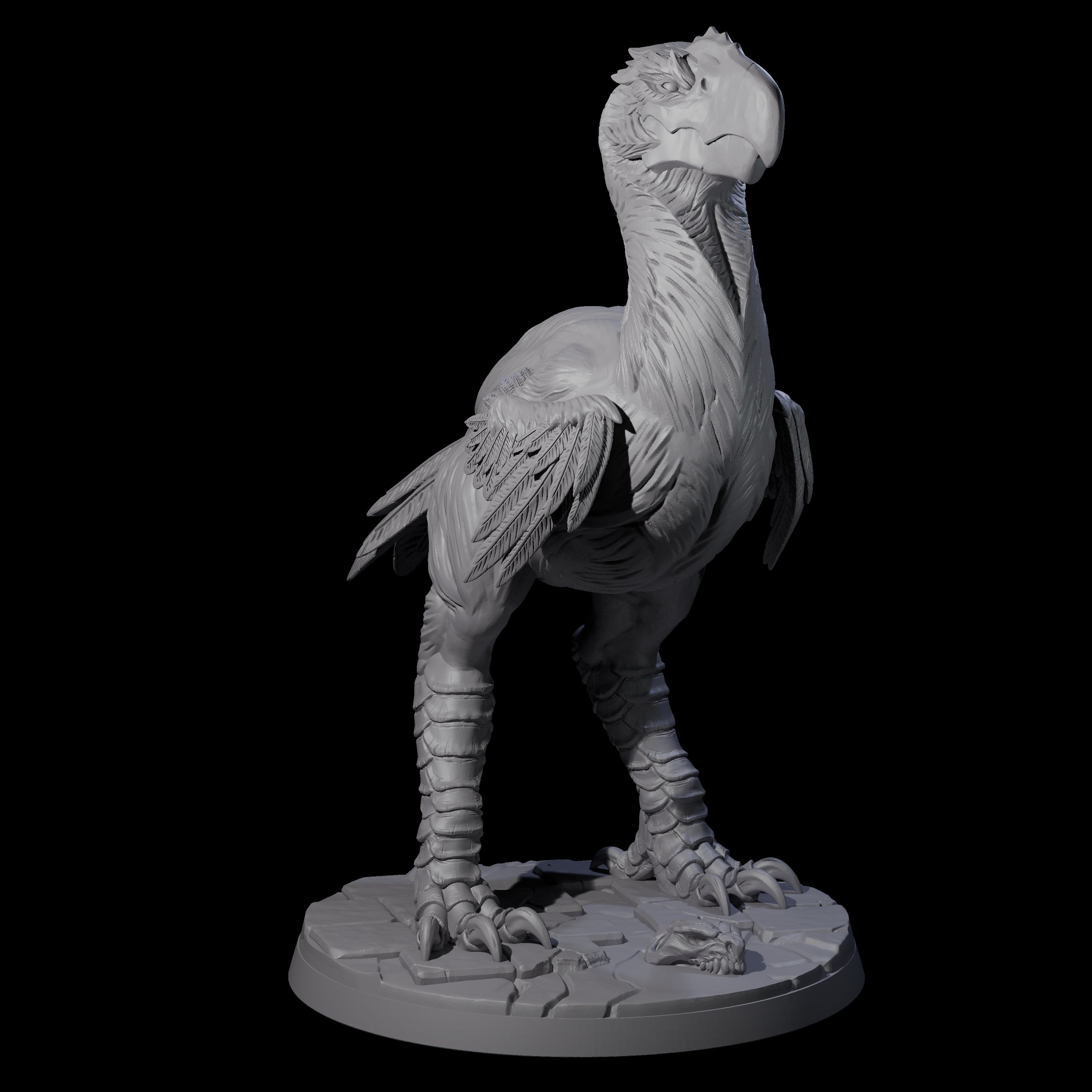 Hunting Axe Beak C Miniature for Dungeons and Dragons, Pathfinder or other TTRPGs