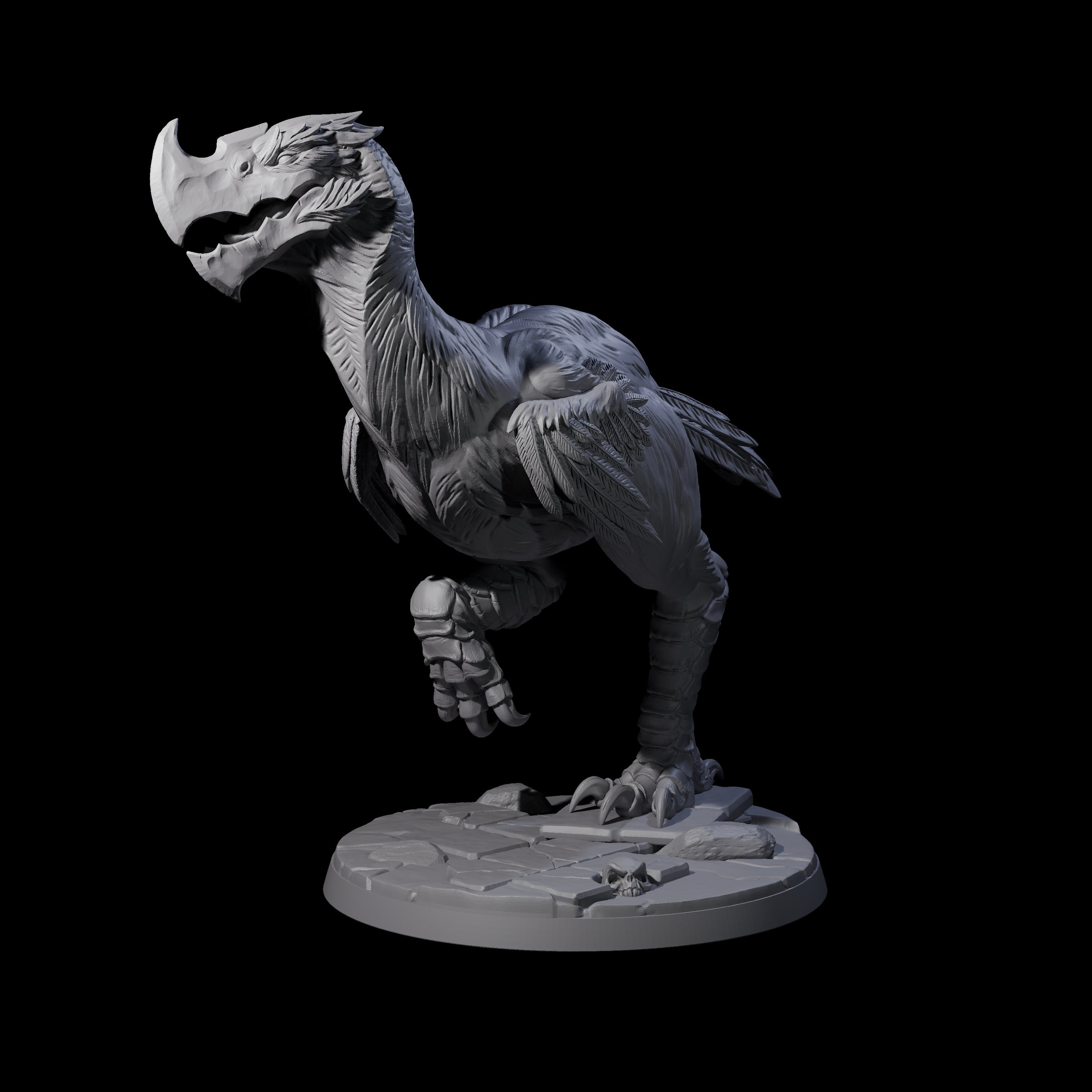 Hunting Axe Beak D Miniature for Dungeons and Dragons, Pathfinder or other TTRPGs