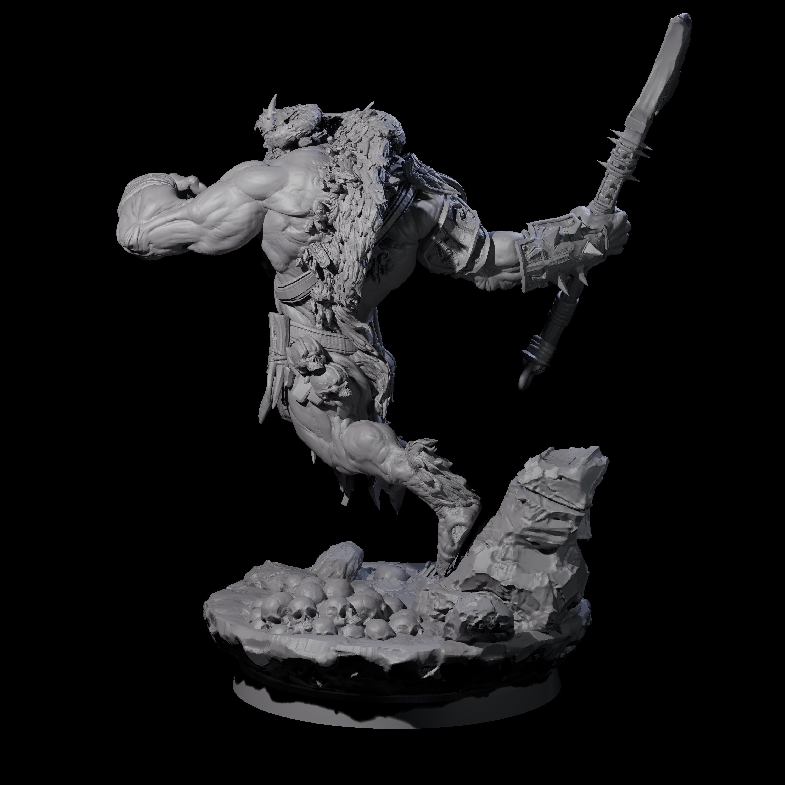 Hunting Balor D Miniature for Dungeons and Dragons, Pathfinder or other TTRPGs