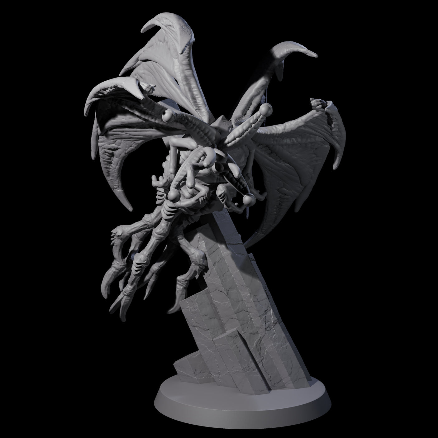 Hunting Eldritch Aberrations Miniature for Dungeons and Dragons, Pathfinder or other TTRPGs