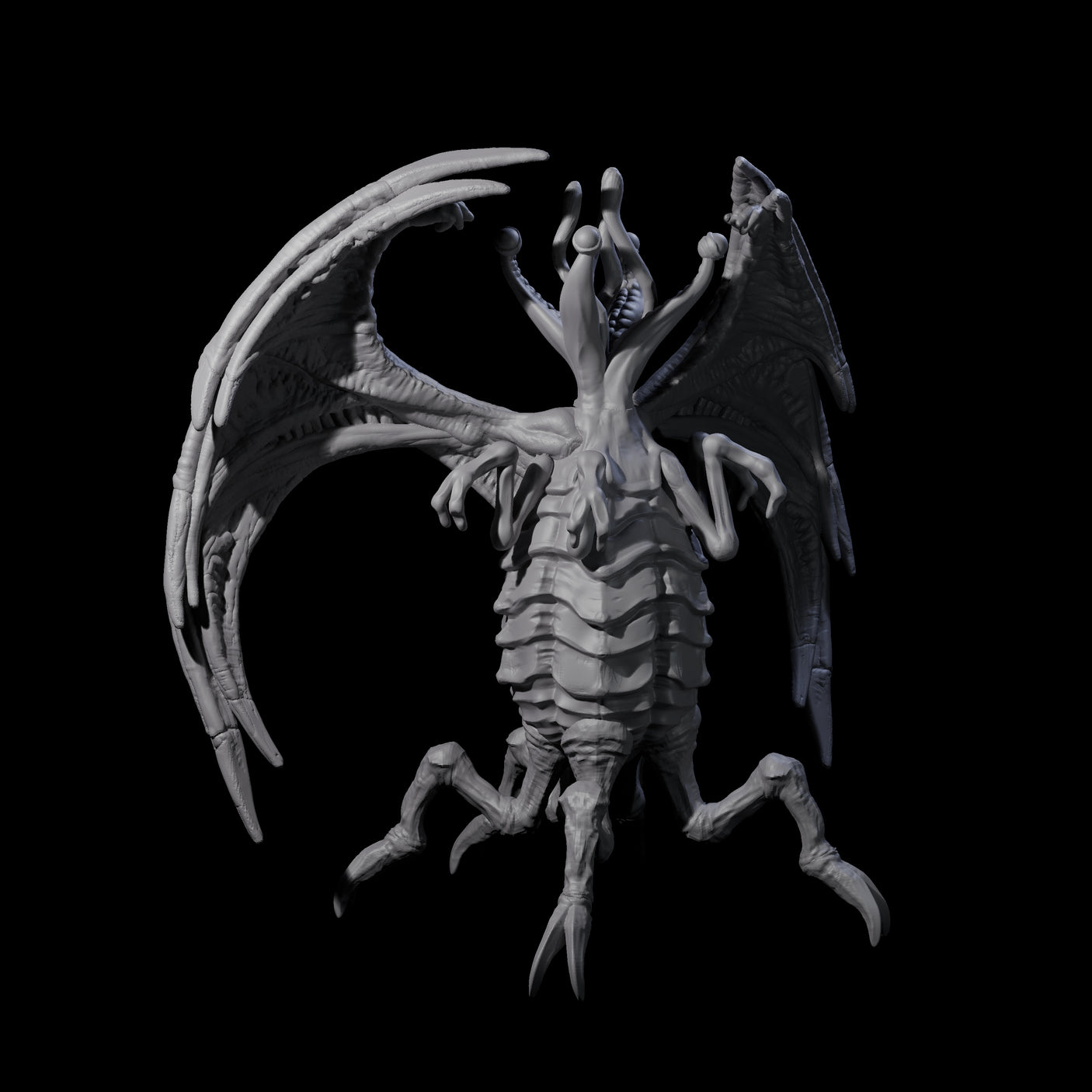 Hunting Eldritch Aberrations Miniature for Dungeons and Dragons, Pathfinder or other TTRPGs