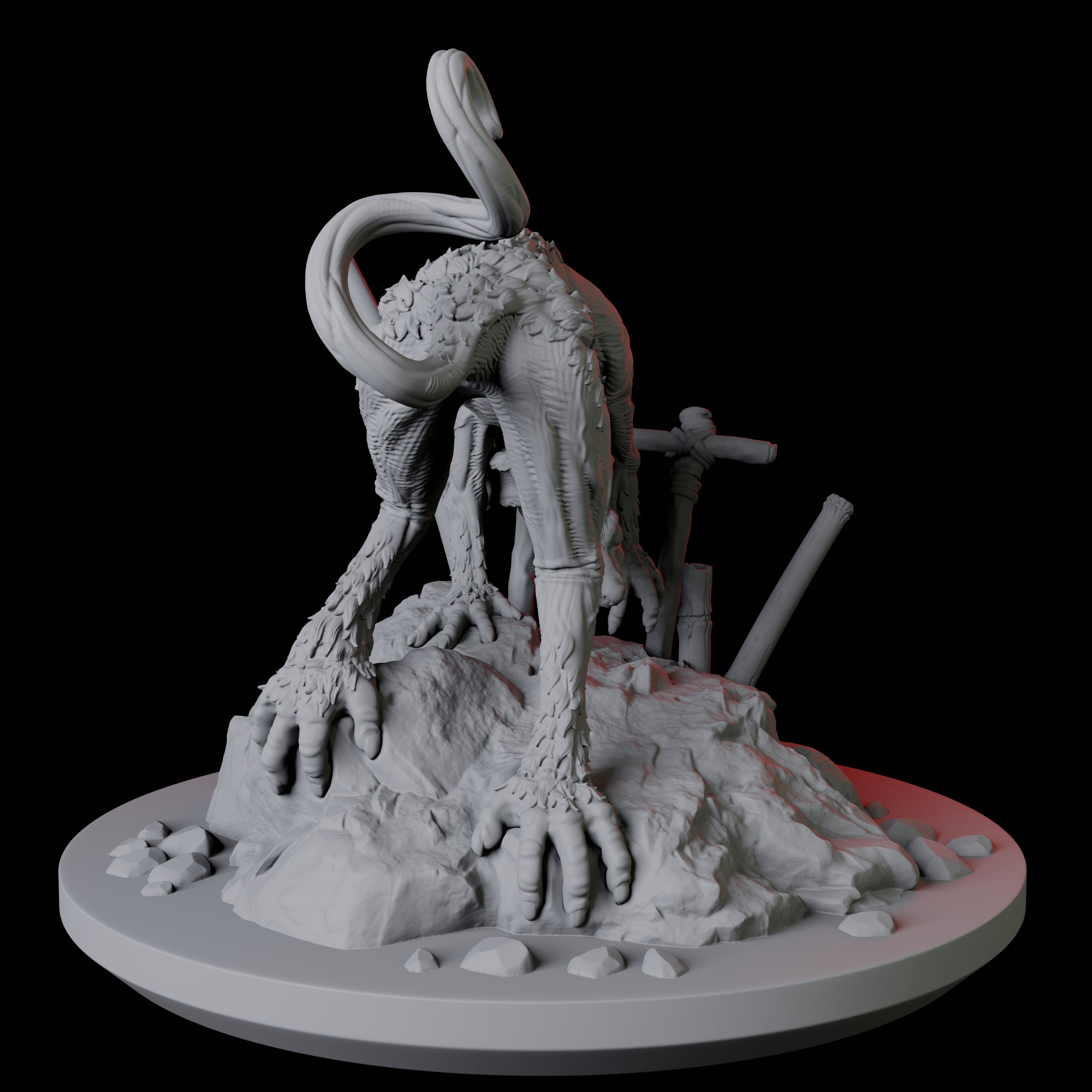 Hunting Sigbin Miniature for Dungeons and Dragons, Pathfinder or other TTRPGs