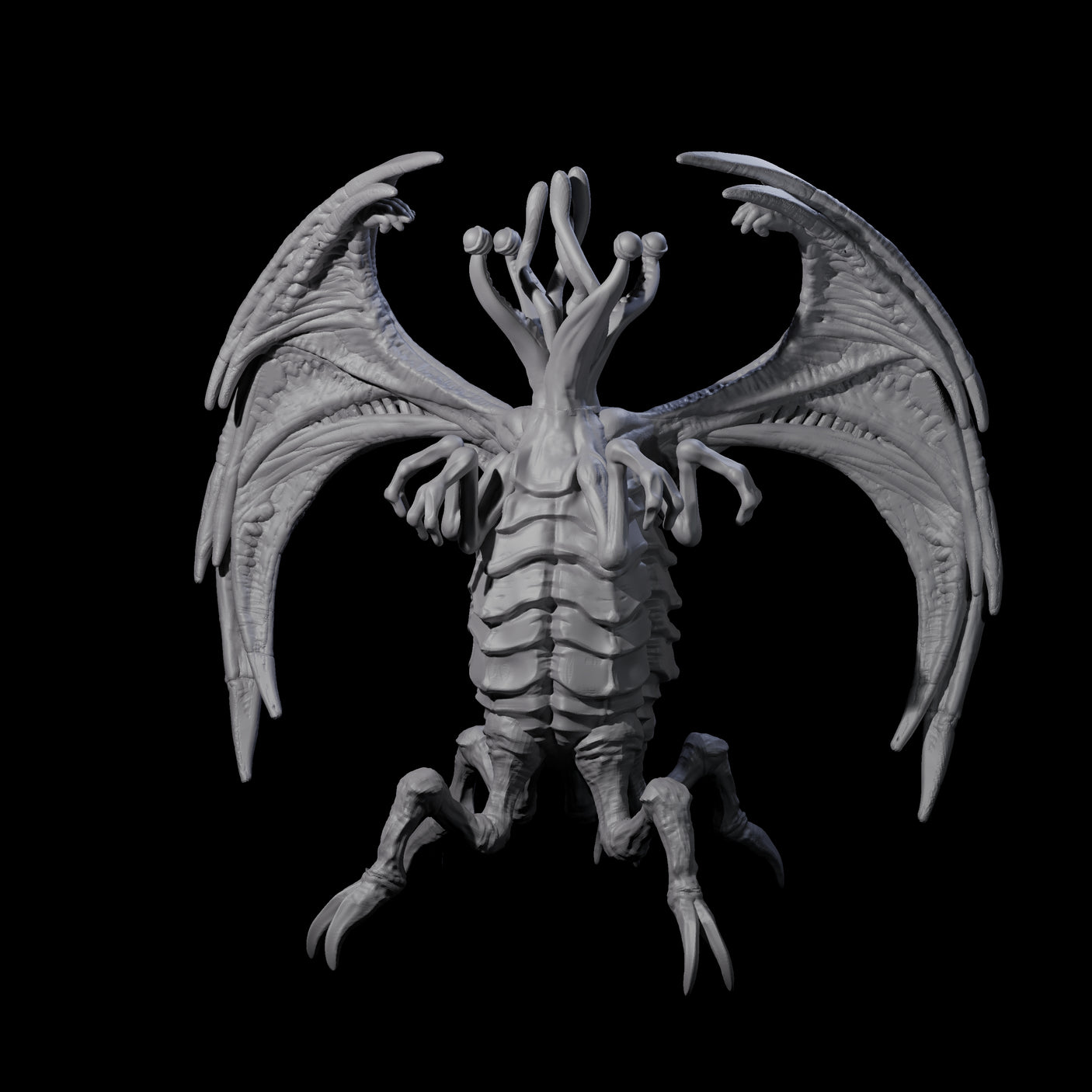 Hunting an Eldritch Aberration A Miniature for Dungeons and Dragons, Pathfinder or other TTRPGs