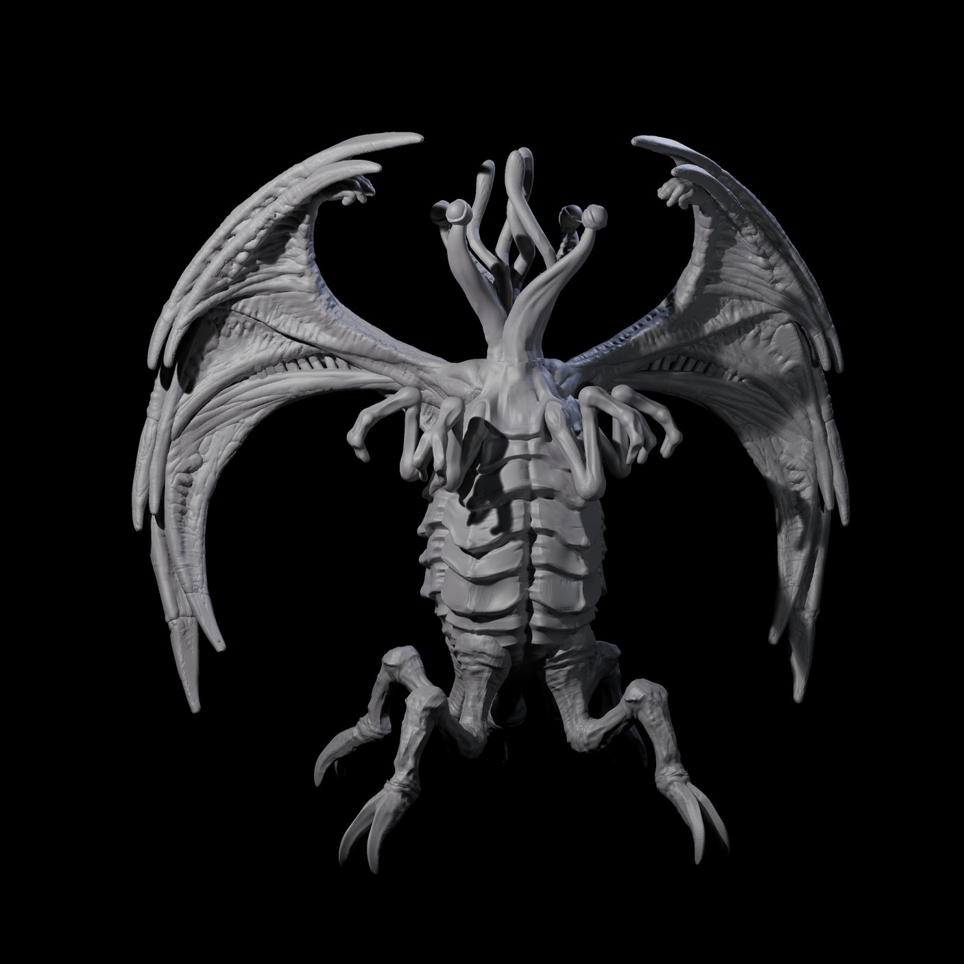 Hunting an Eldritch Aberration A Miniature for Dungeons and Dragons, Pathfinder or other TTRPGs