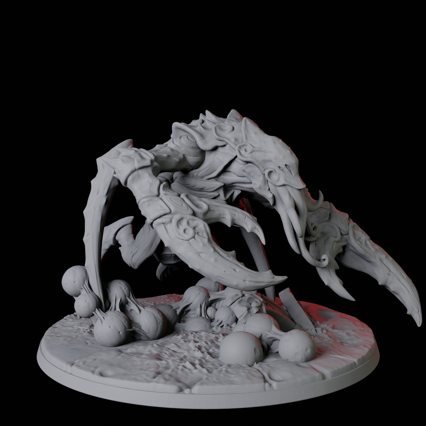 Ilithid Mutated Umber Hulk Miniature for Dungeons and Dragons, Pathfinder or other TTRPGs