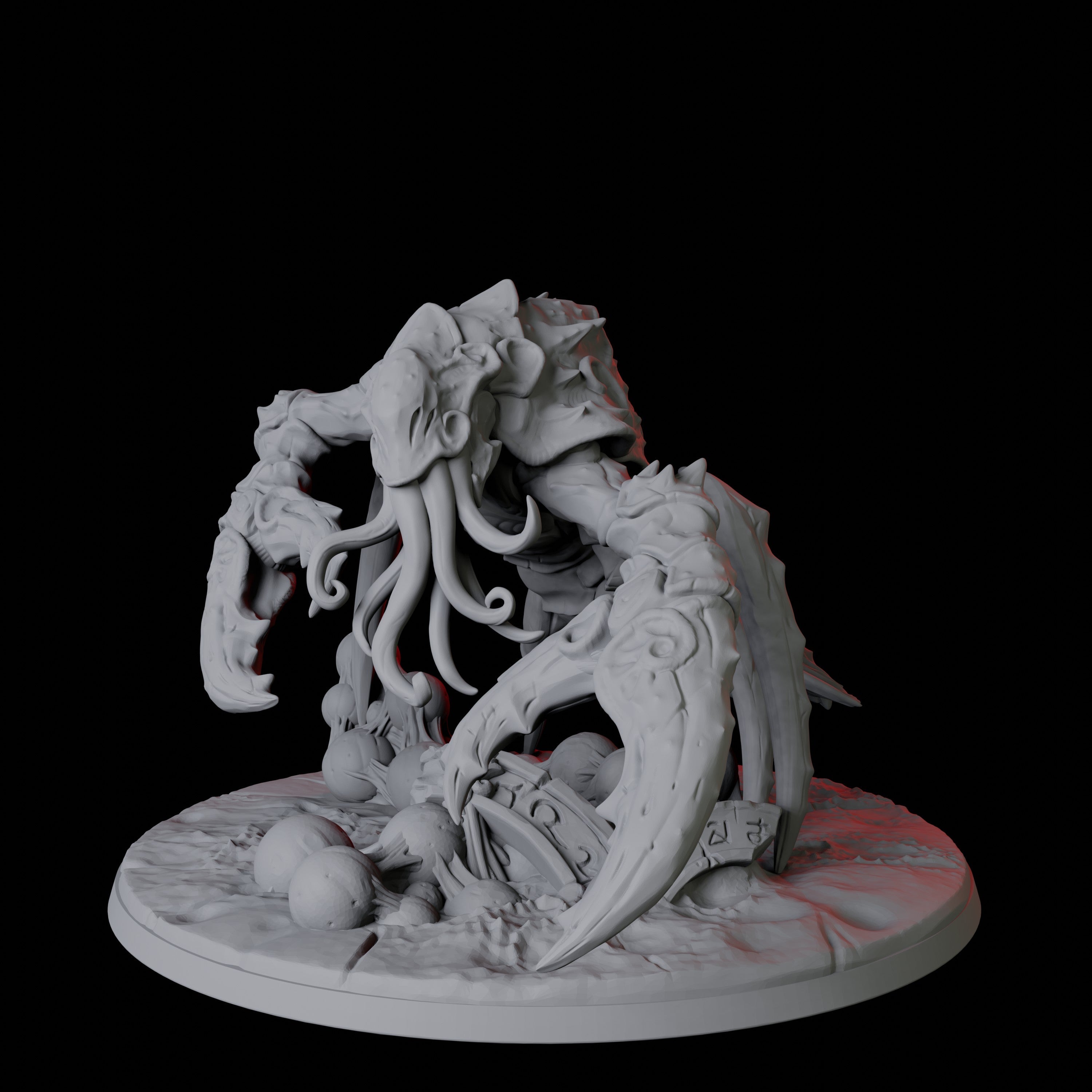 Ilithid Mutated Umber Hulk Miniature for Dungeons and Dragons, Pathfinder or other TTRPGs