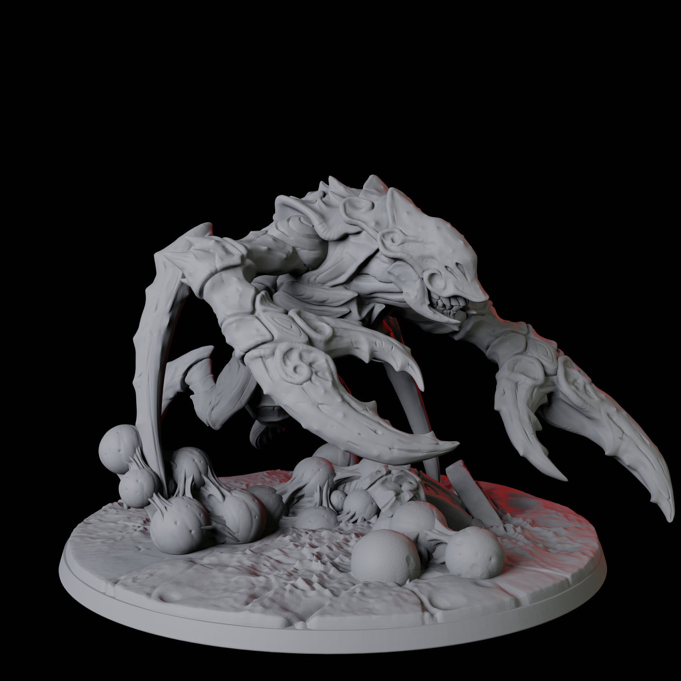 Ilithid Mutated Umber Hulk Miniature for Dungeons and Dragons, Pathfinder or other TTRPGs