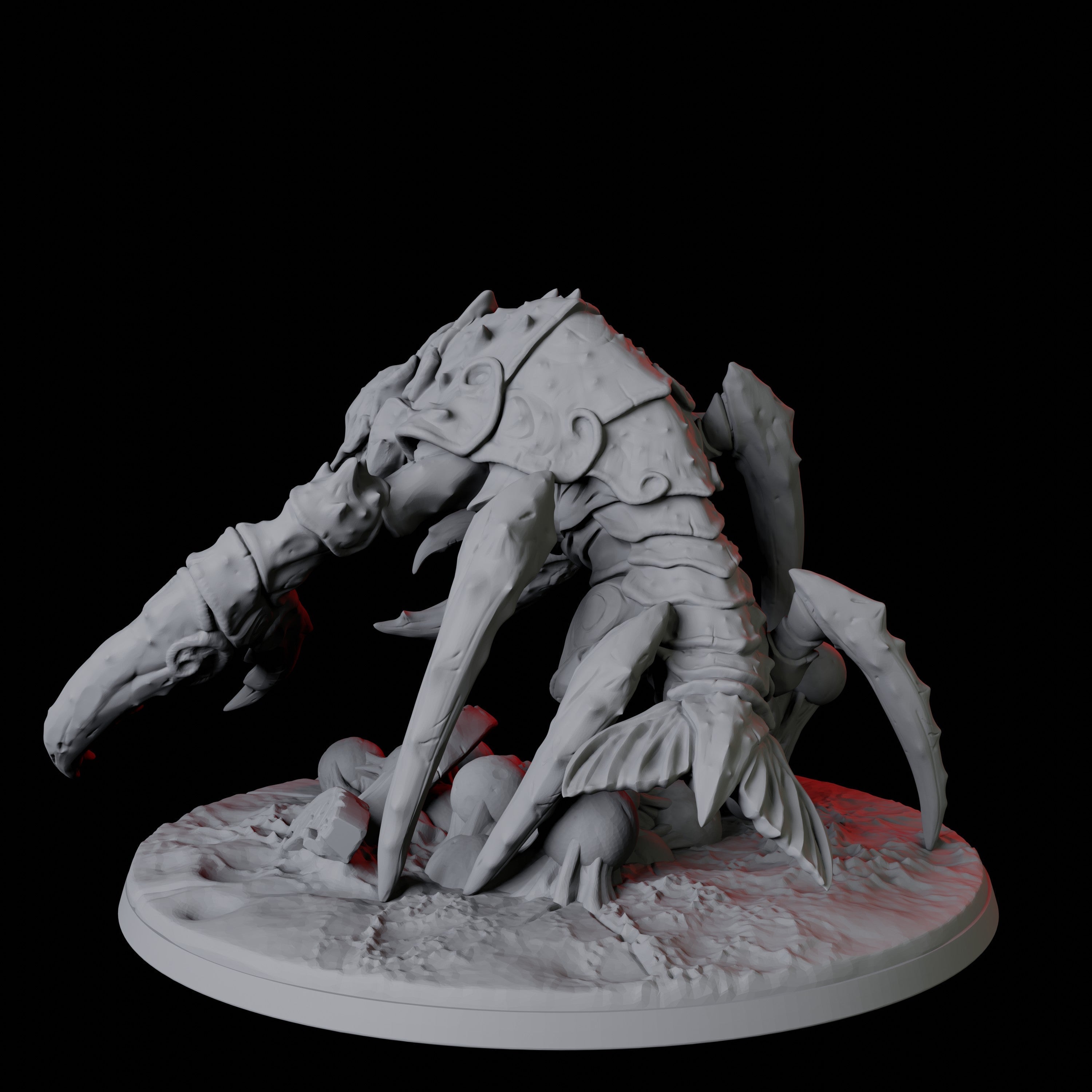 Ilithid Mutated Umber Hulk Miniature for Dungeons and Dragons, Pathfinder or other TTRPGs