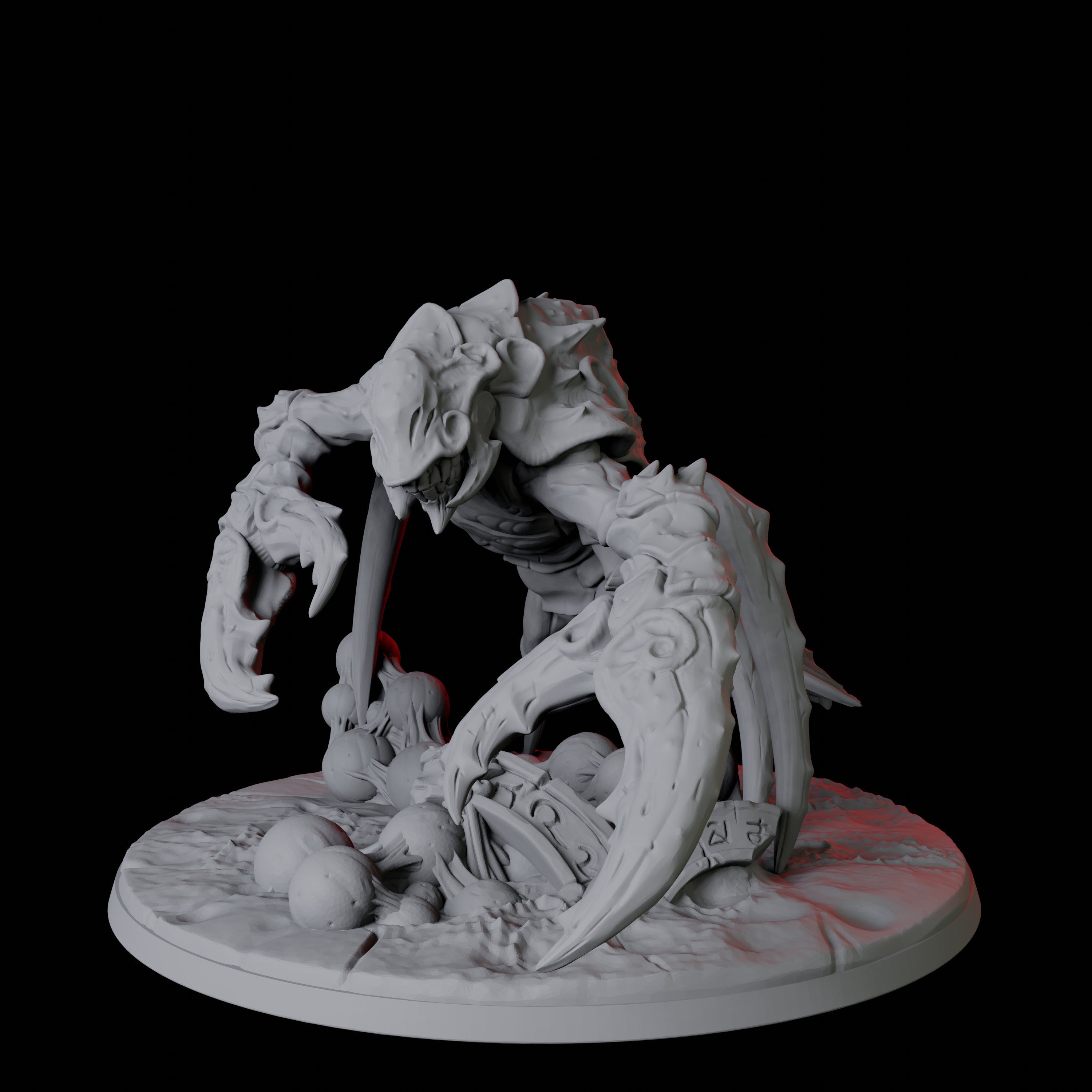 Ilithid Mutated Umber Hulk Miniature for Dungeons and Dragons, Pathfinder or other TTRPGs