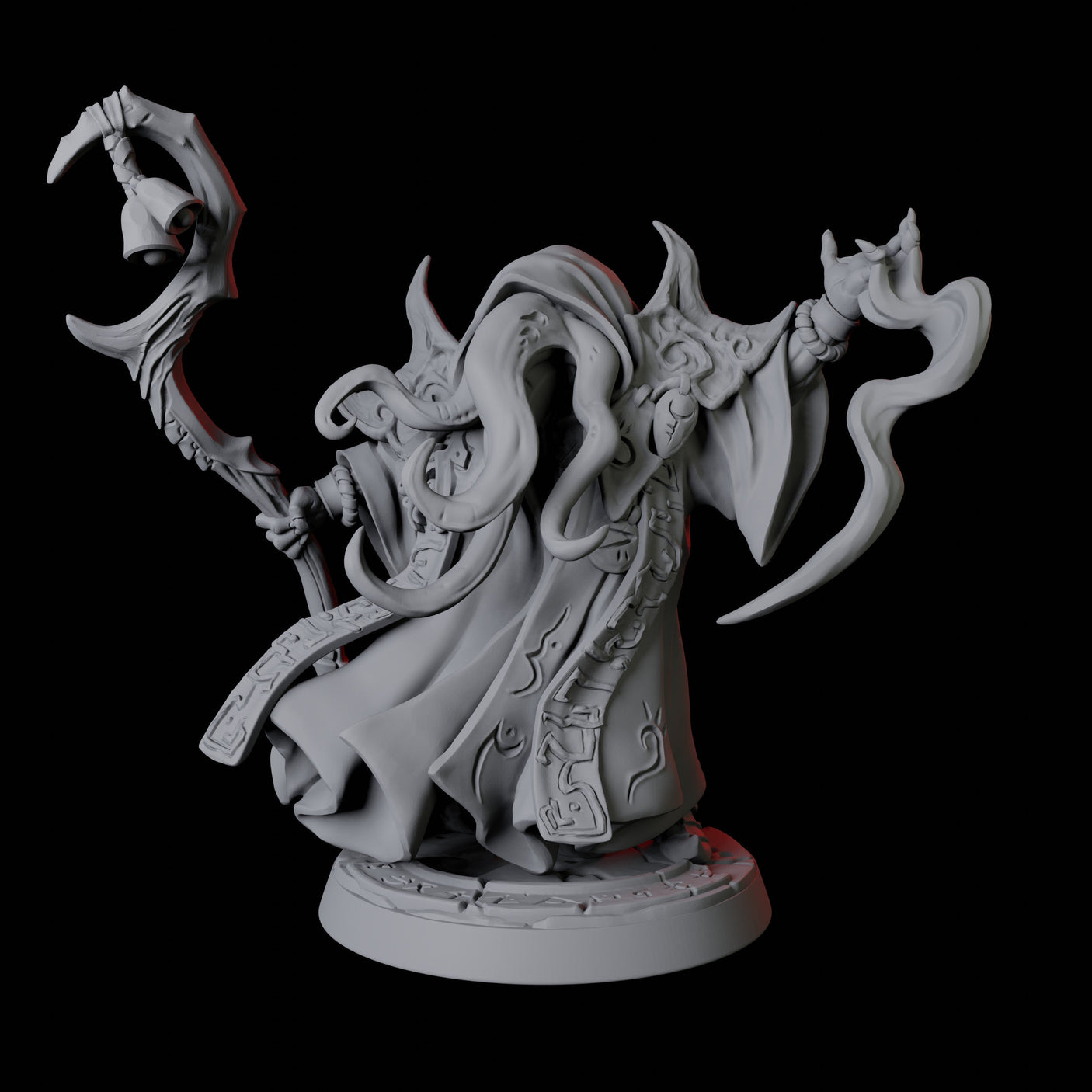 Illithid Elder A Miniature for Dungeons and Dragons, Pathfinder or other TTRPGs