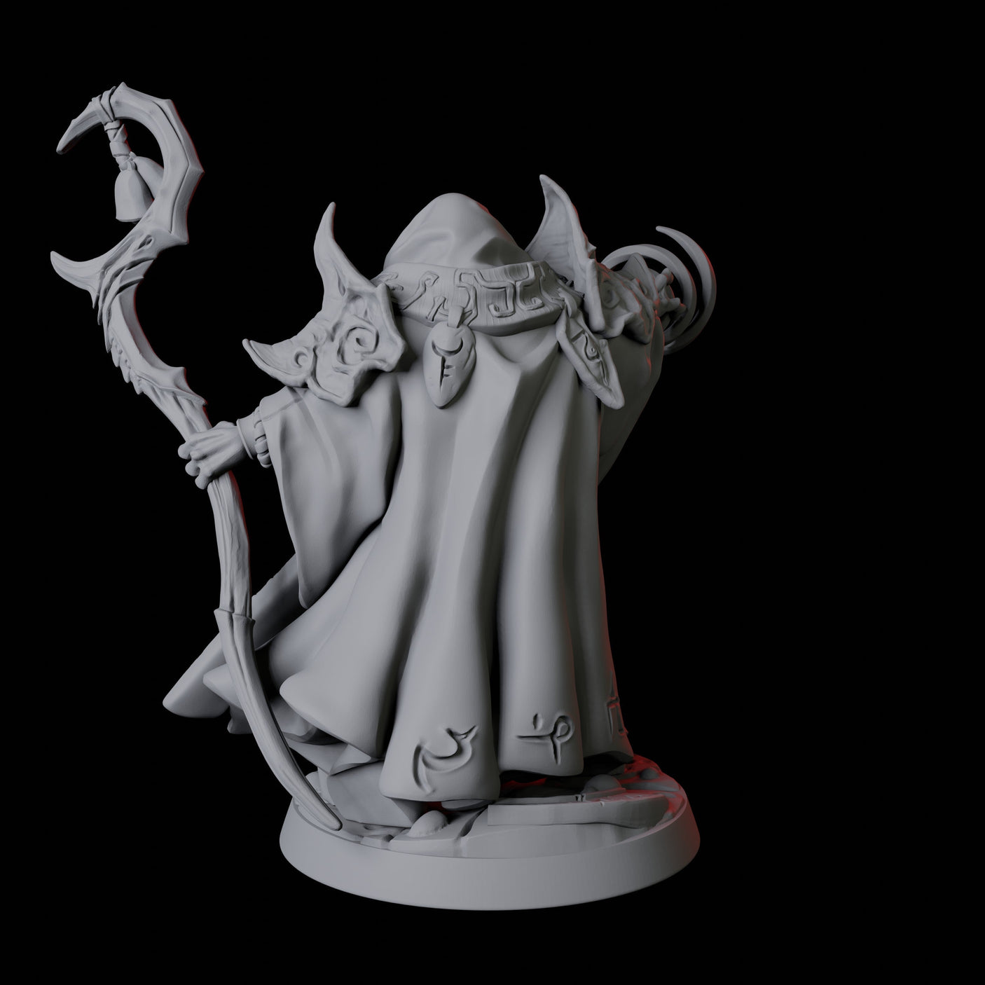 Illithid Elder B Miniature for Dungeons and Dragons, Pathfinder or other TTRPGs