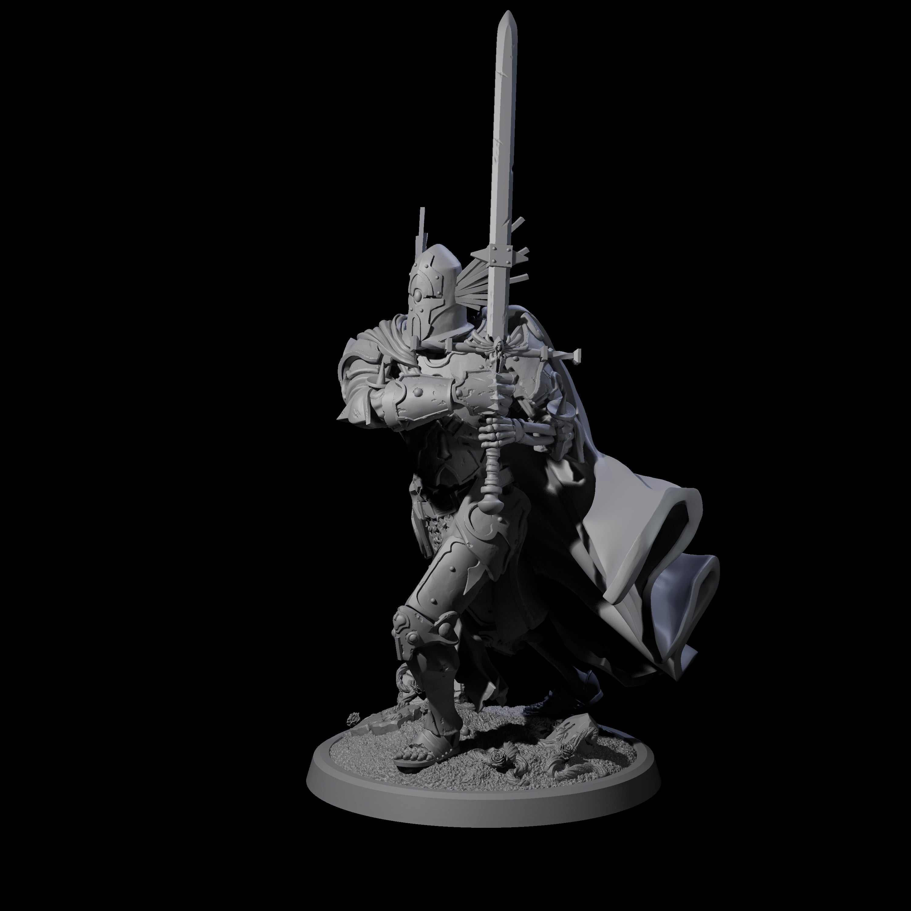 Immovable Animated Armour Warden A Miniature for Dungeons and Dragons, Pathfinder or other TTRPGs