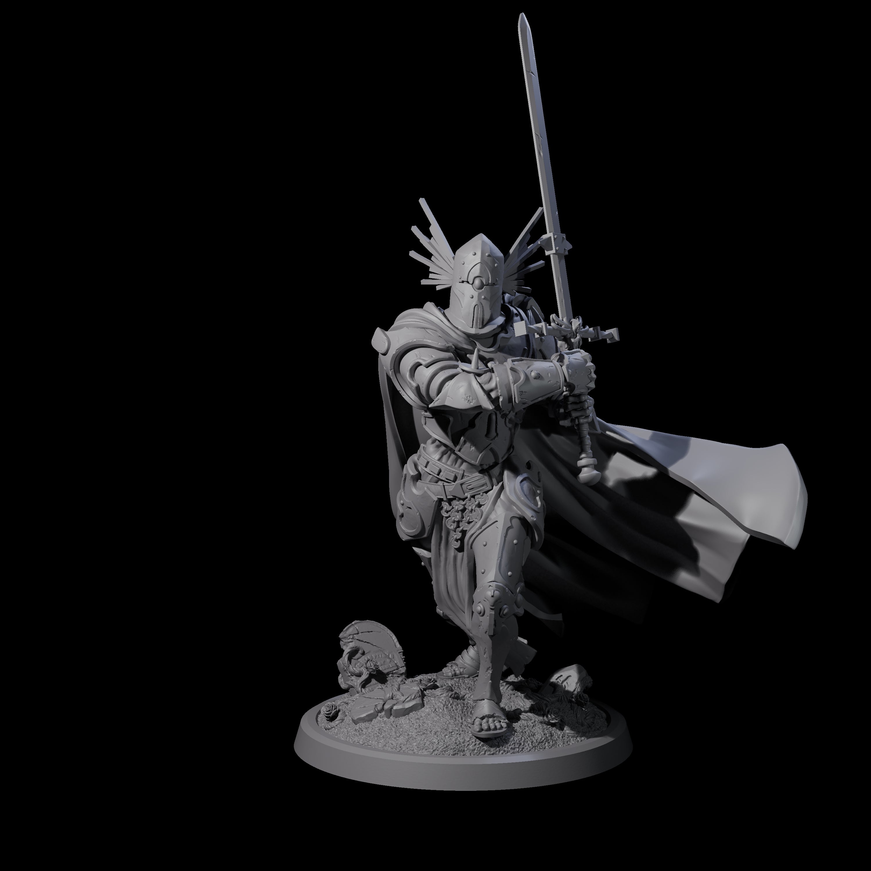 Immovable Animated Armour Warden A Miniature for Dungeons and Dragons, Pathfinder or other TTRPGs