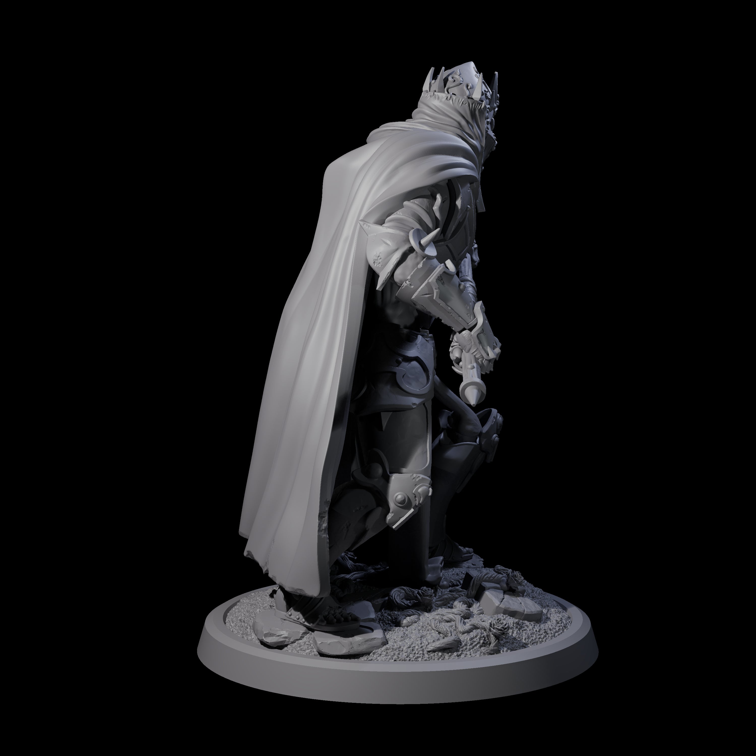 Immovable Animated Armour Warden C Miniature for Dungeons and Dragons, Pathfinder or other TTRPGs