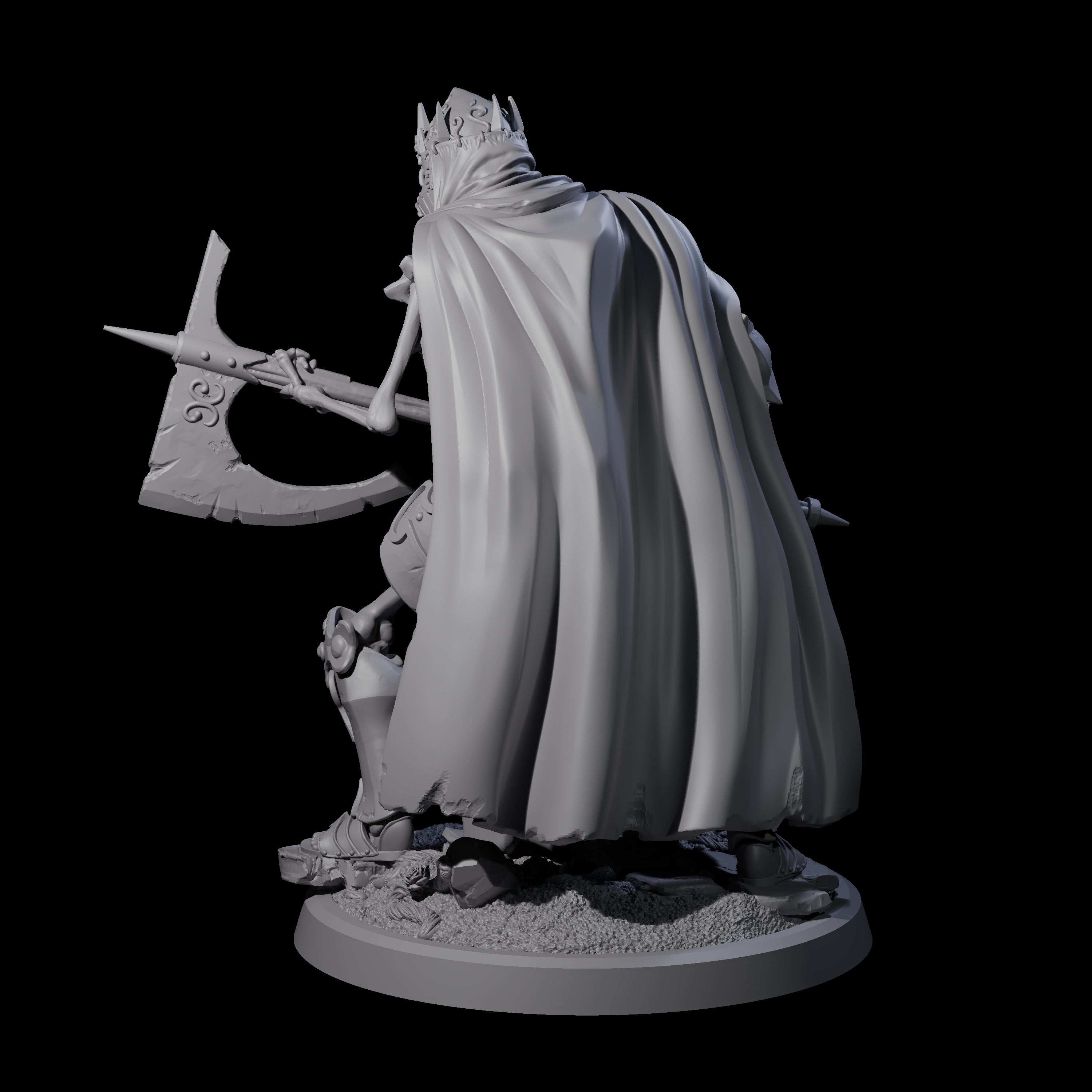 Immovable Animated Armour Warden C Miniature for Dungeons and Dragons, Pathfinder or other TTRPGs