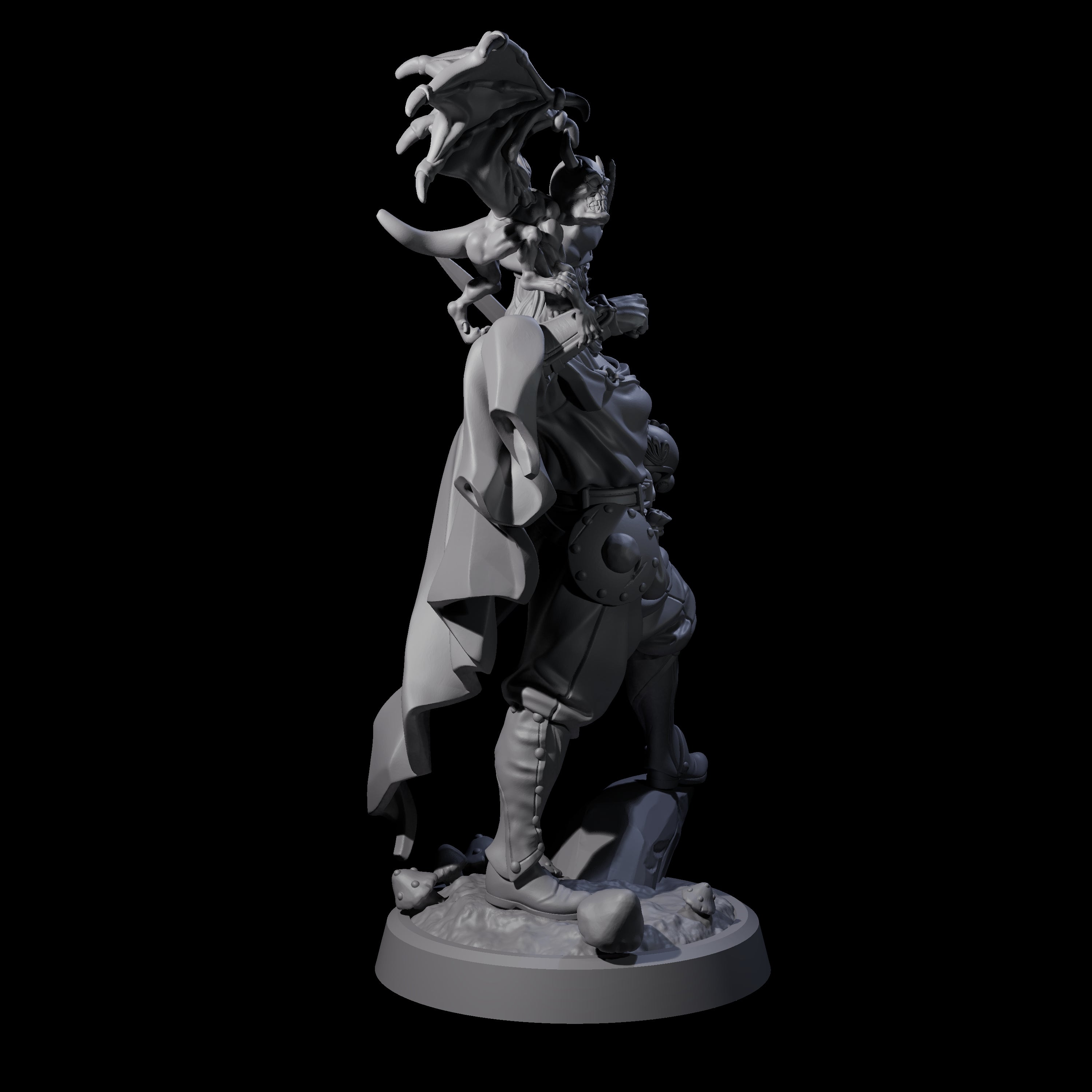 Impish Adventurer Miniature for Dungeons and Dragons, Pathfinder or other TTRPGs
