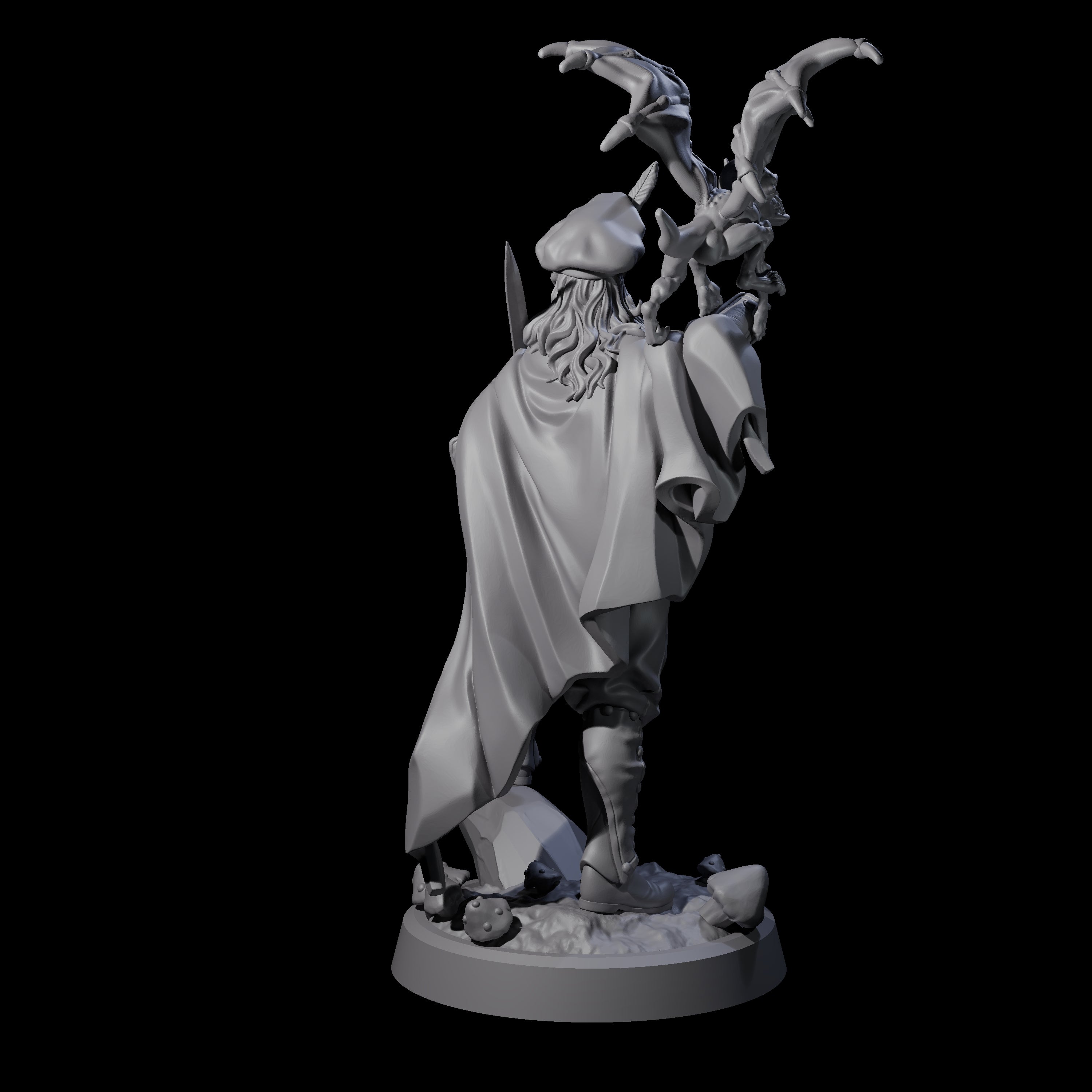 Impish Adventurer Miniature for Dungeons and Dragons, Pathfinder or other TTRPGs