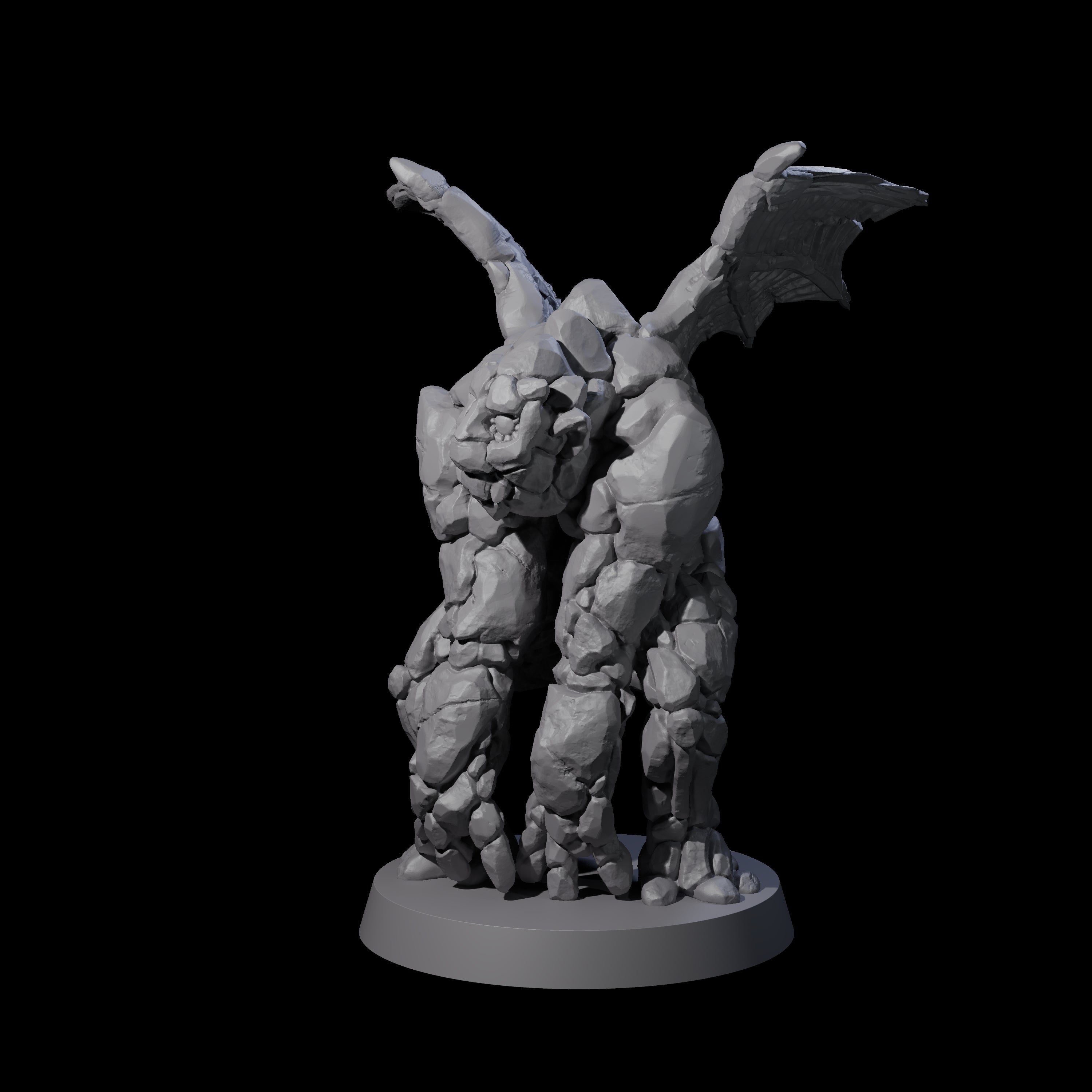 Implausible Earth Mephit Miniature for Dungeons and Dragons, Pathfinder or other TTRPGs