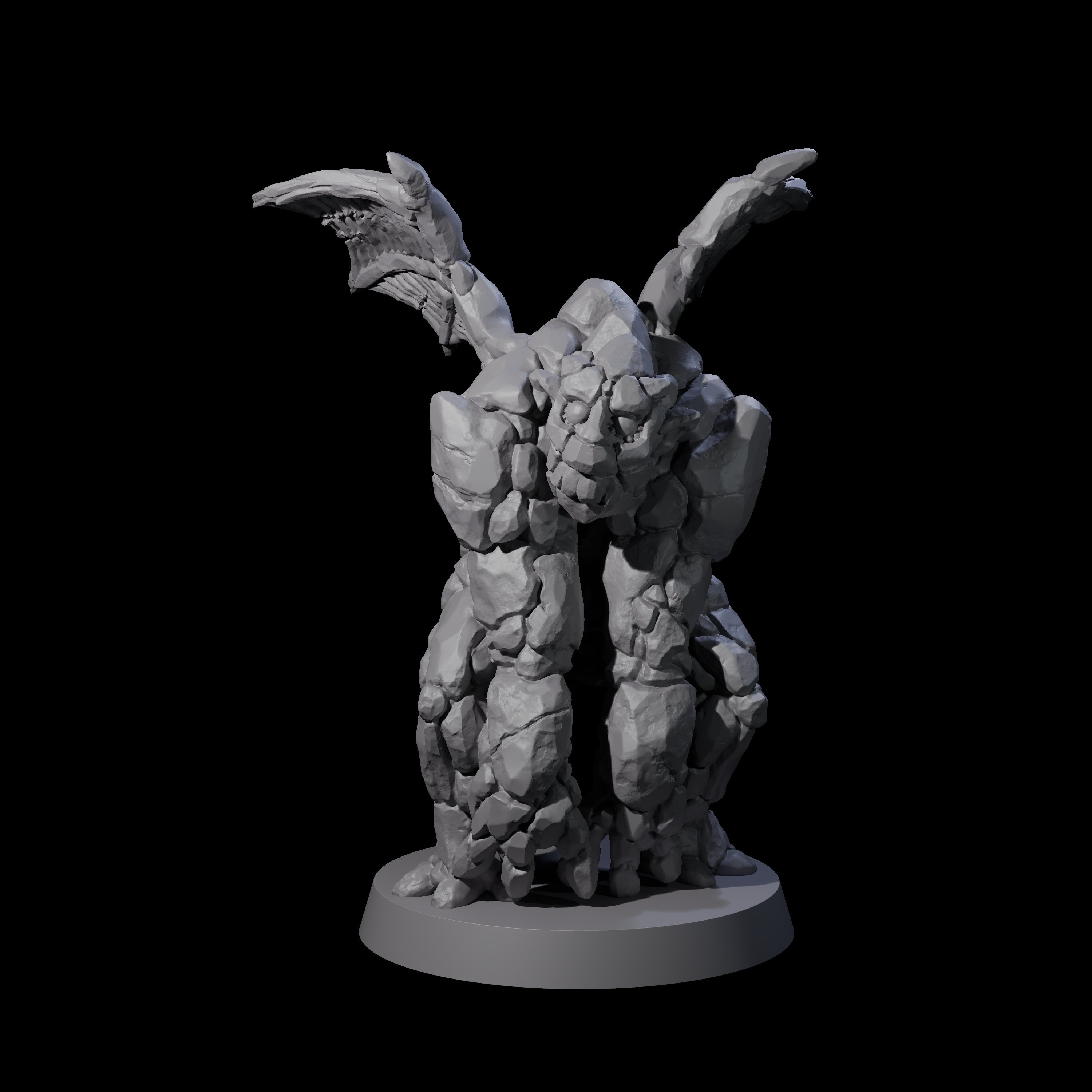 Implausible Earth Mephit Miniature for Dungeons and Dragons, Pathfinder or other TTRPGs