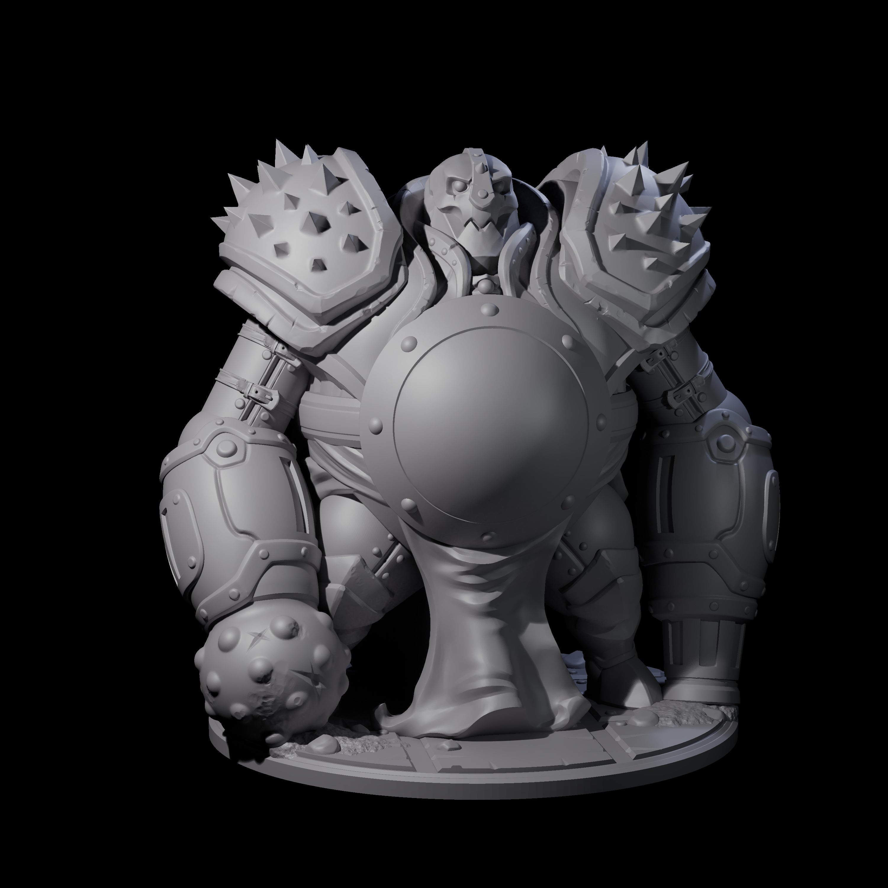 Imposing Iron Golem Guardian Miniature for Dungeons and Dragons, Pathfinder or other TTRPGs