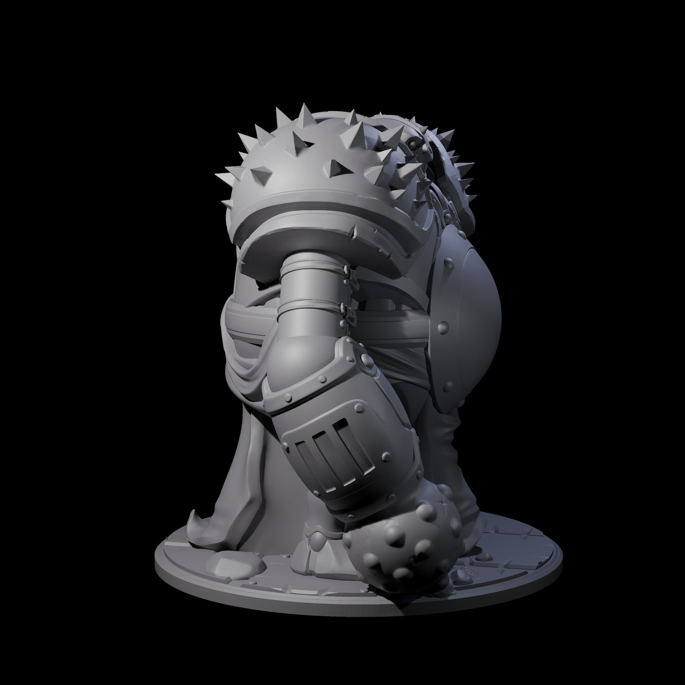 Imposing Iron Golem Guardian Miniature for Dungeons and Dragons, Pathfinder or other TTRPGs