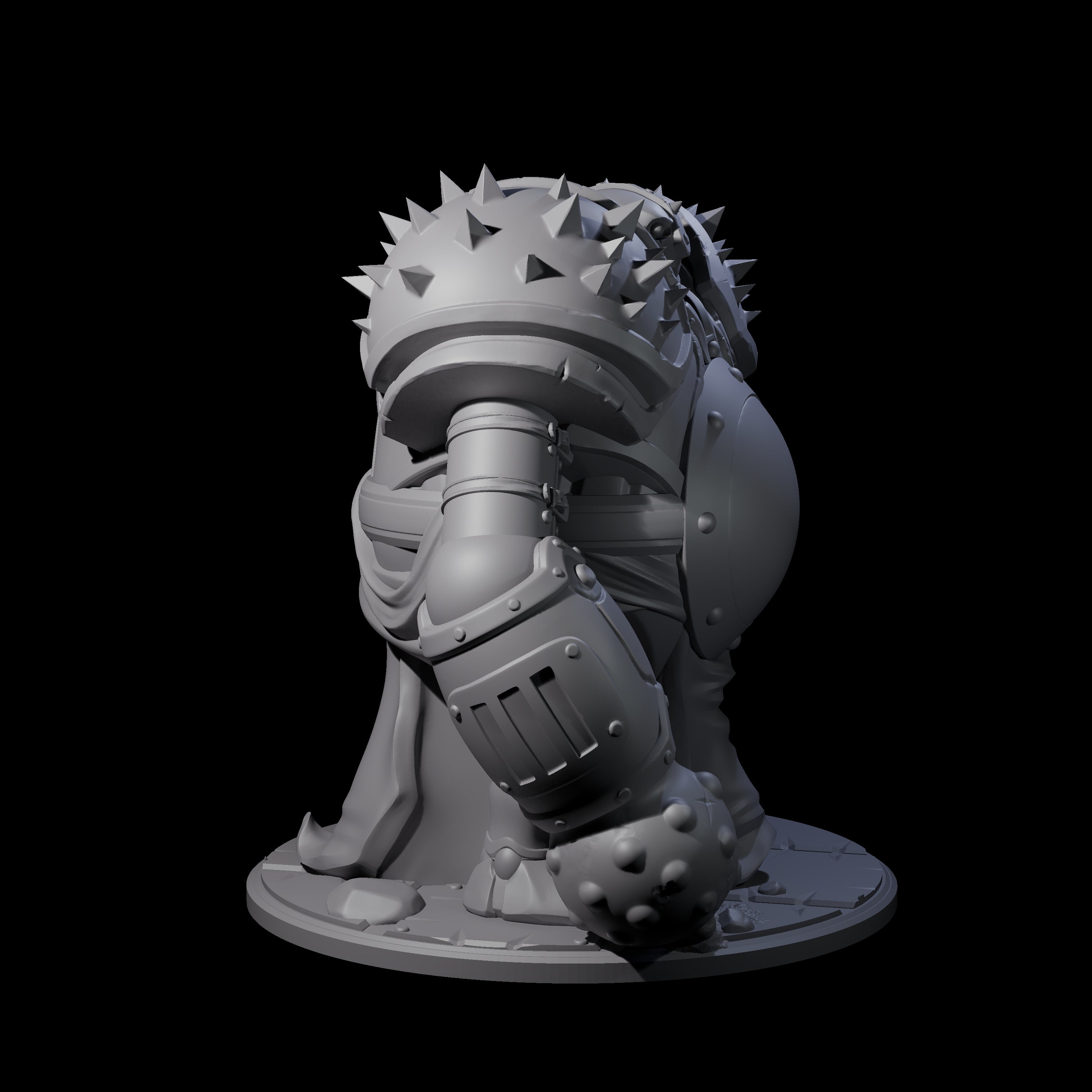 Imposing Iron Golem Guardian Miniature for Dungeons and Dragons, Pathfinder or other TTRPGs