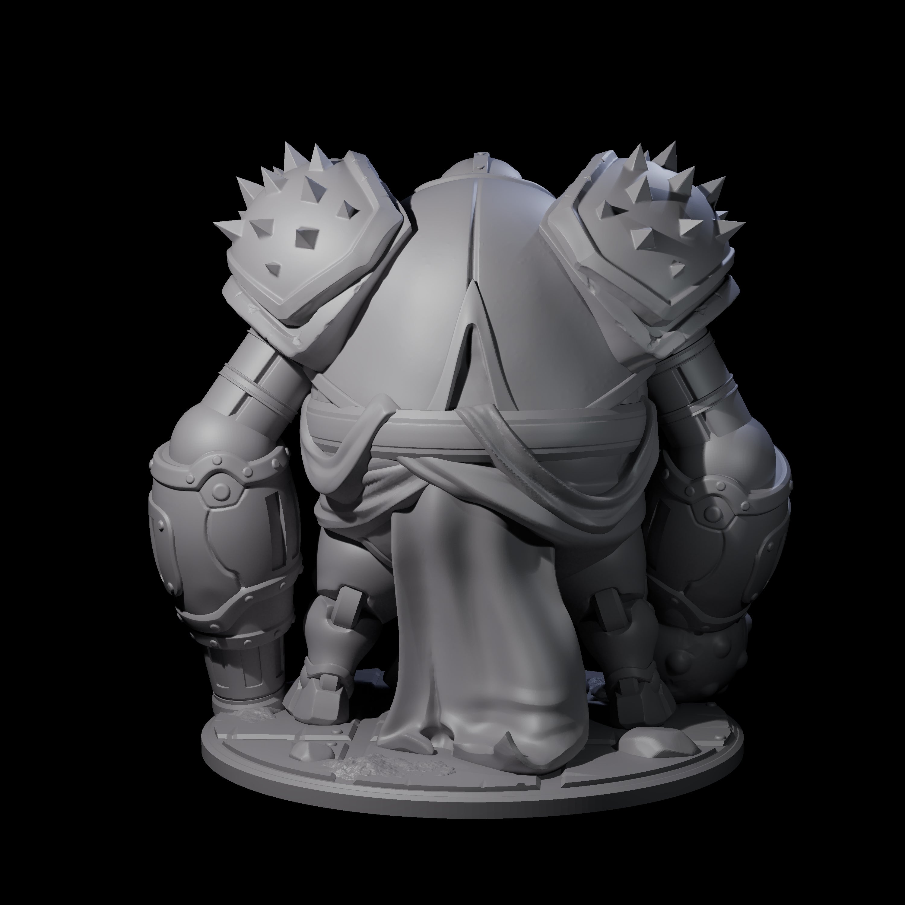 Imposing Iron Golem Guardian Miniature for Dungeons and Dragons, Pathfinder or other TTRPGs