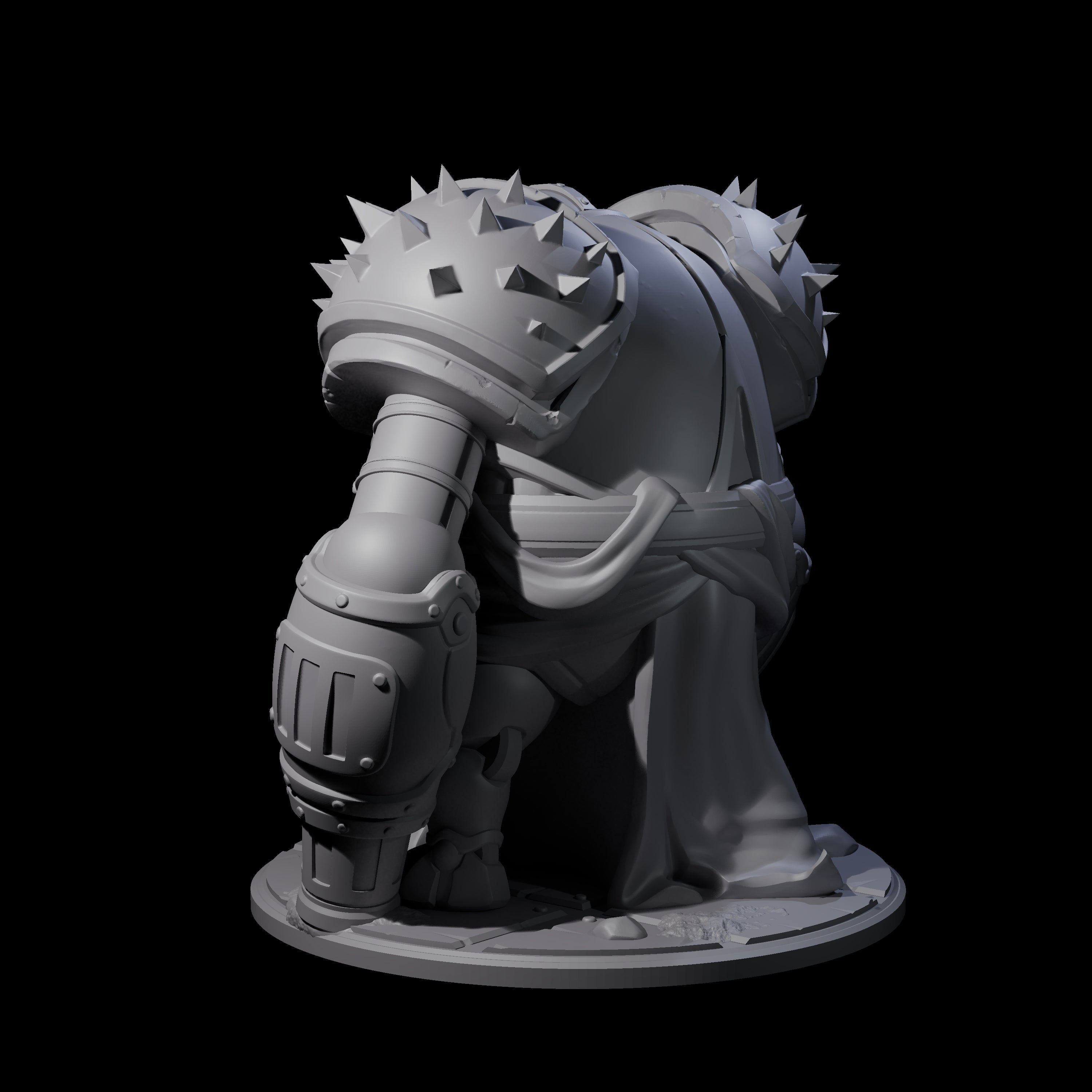 Imposing Iron Golem Guardian Miniature for Dungeons and Dragons, Pathfinder or other TTRPGs