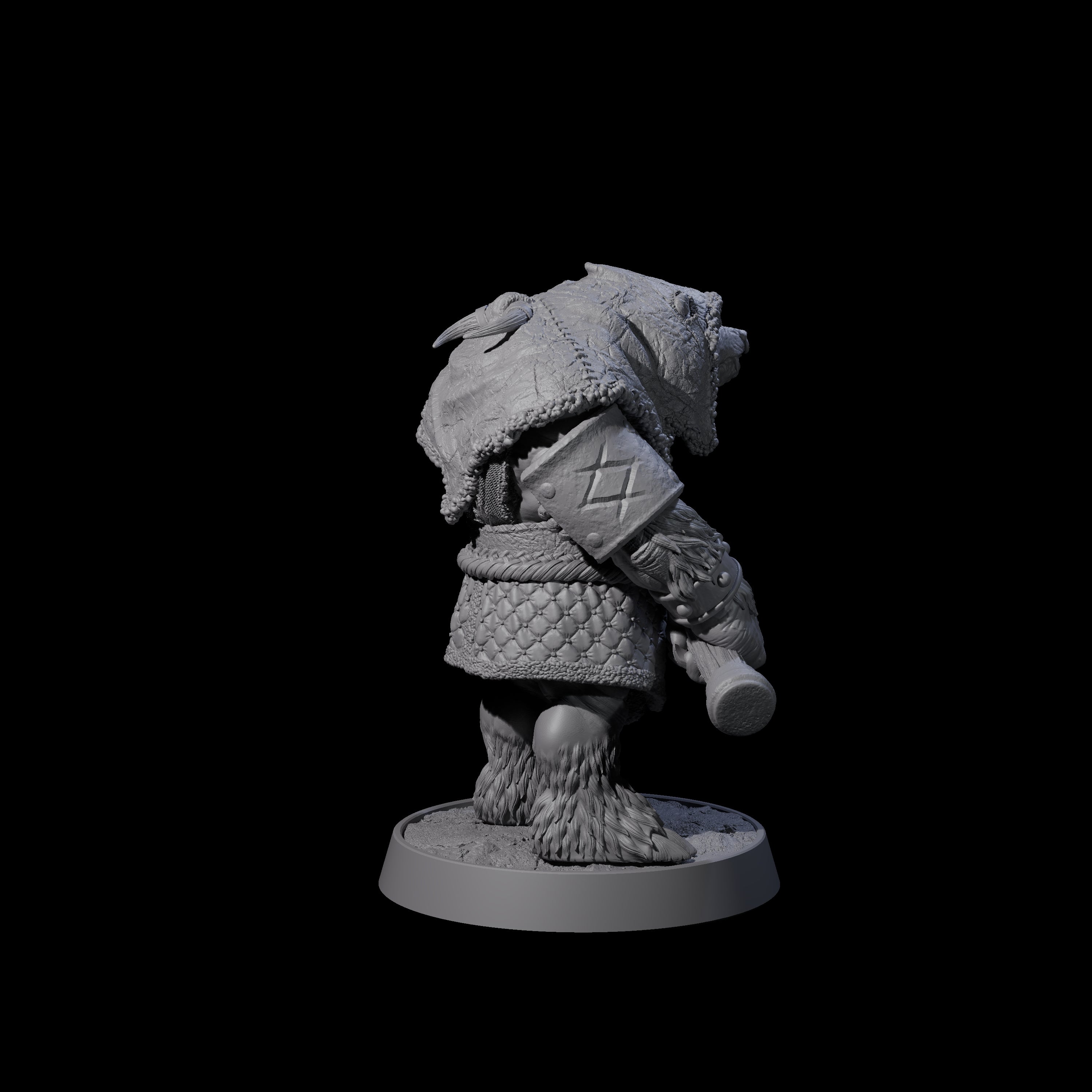 Imposing Ursine A Miniature for Dungeons and Dragons, Pathfinder or other TTRPGs