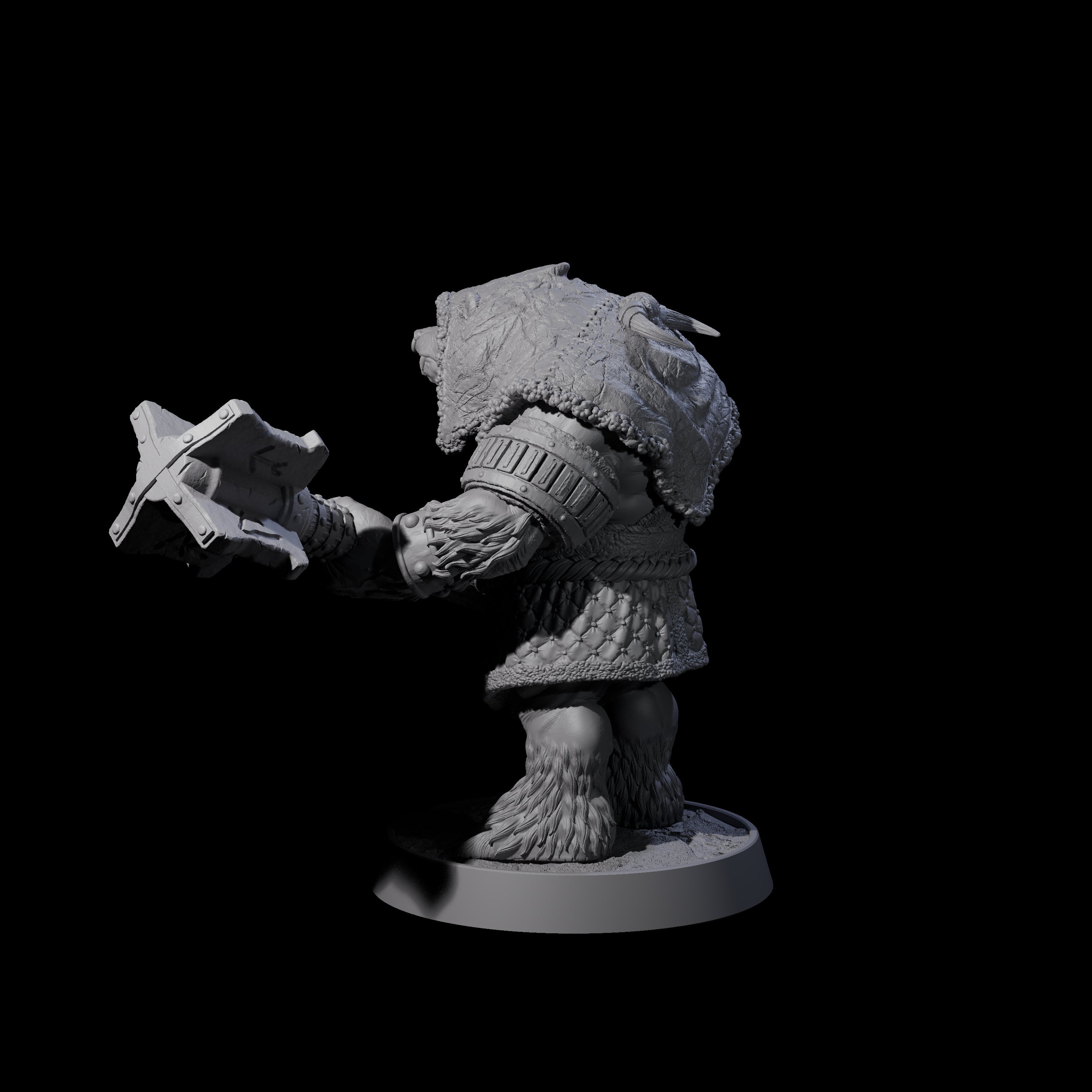 Imposing Ursine A Miniature for Dungeons and Dragons, Pathfinder or other TTRPGs