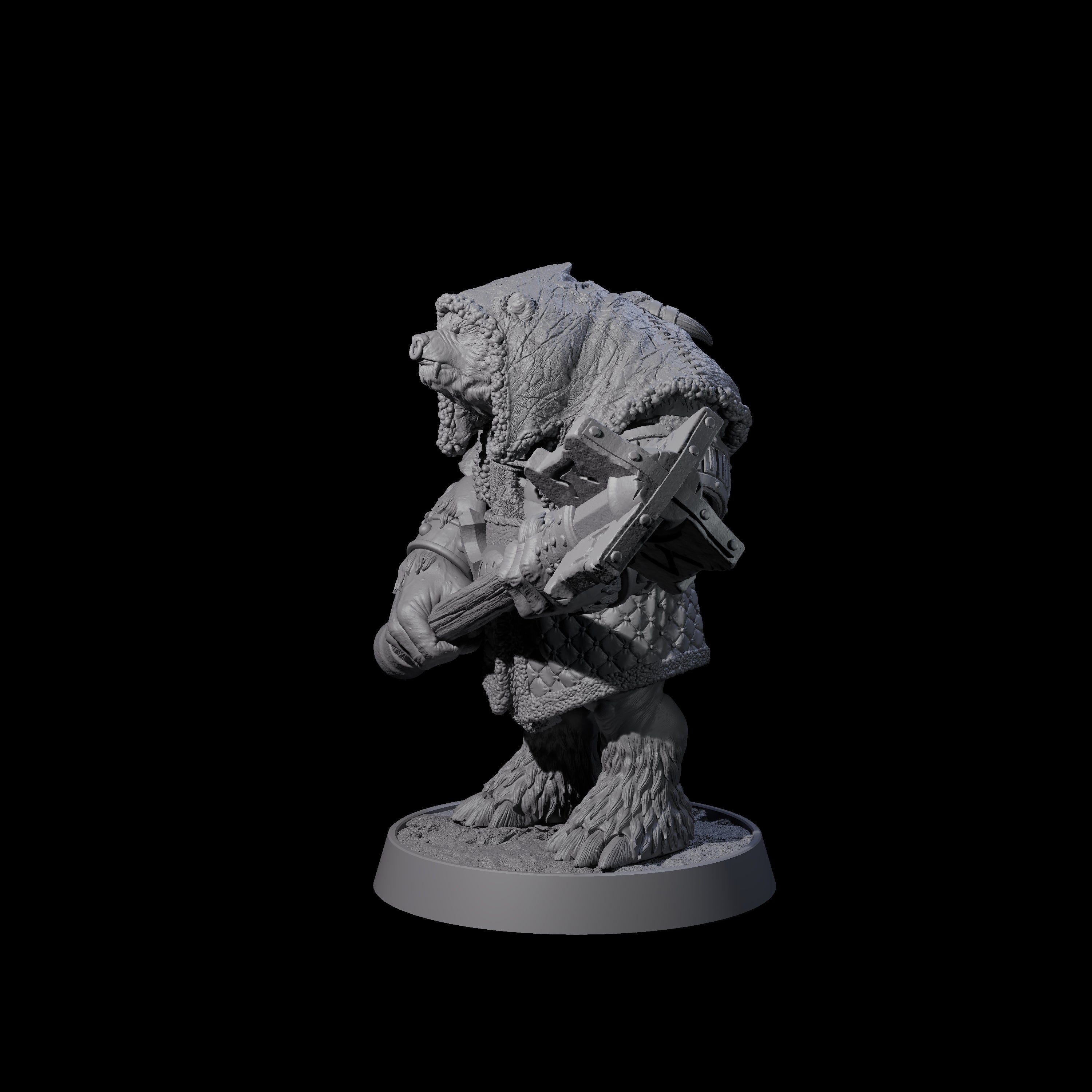Imposing Ursine A Miniature for Dungeons and Dragons, Pathfinder or other TTRPGs