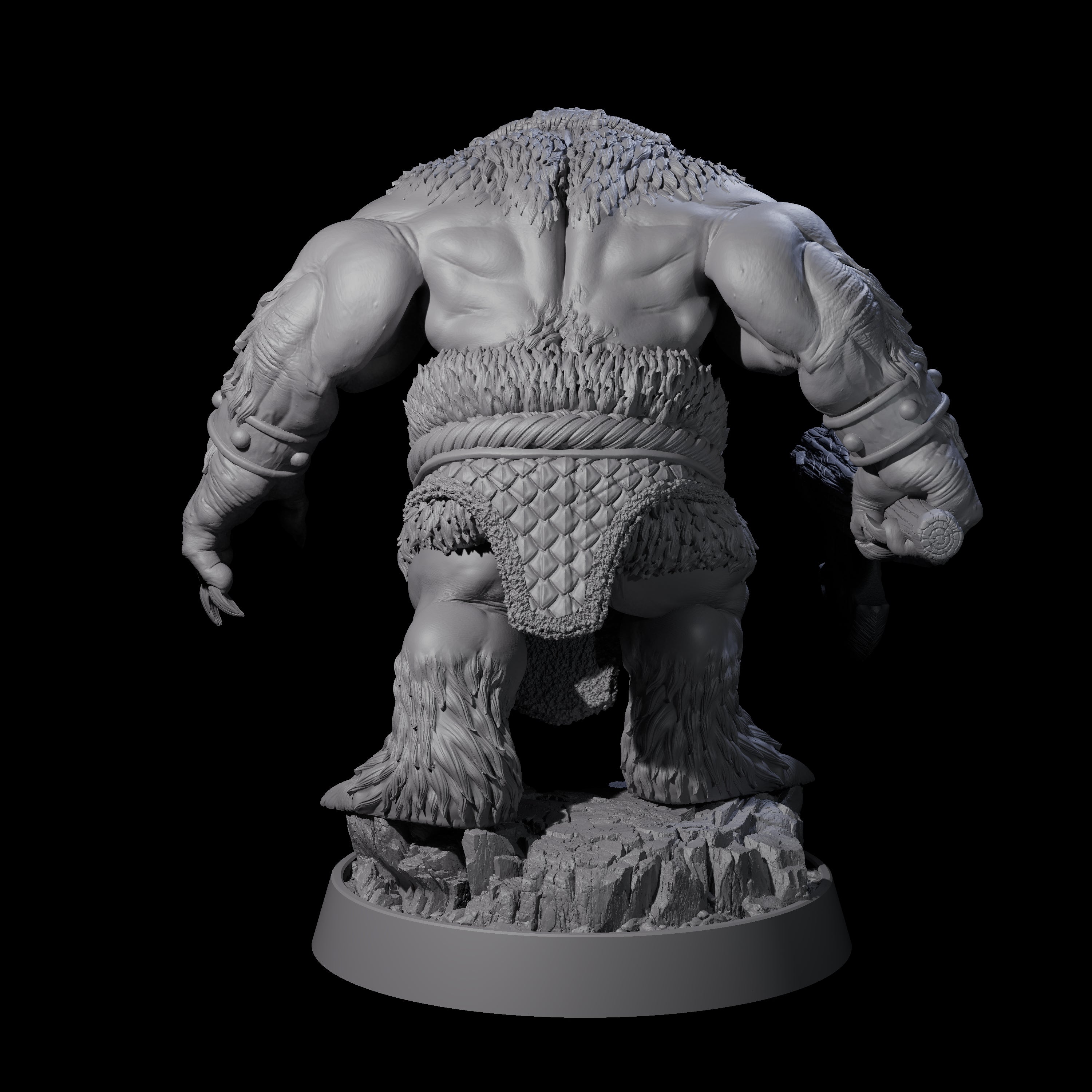 Imposing Ursine C Miniature for Dungeons and Dragons, Pathfinder or other TTRPGs